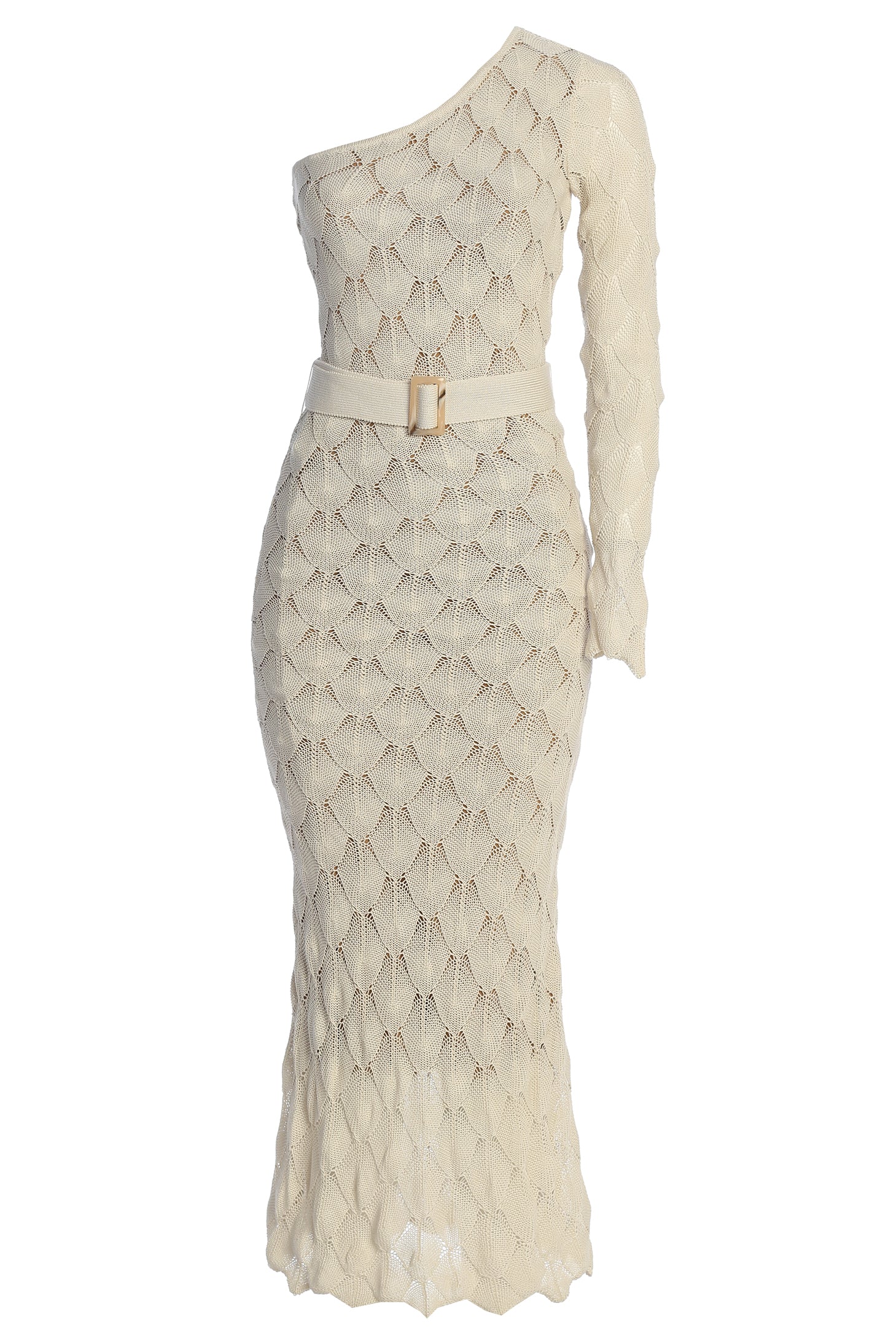 Stone La Costa One Shoulder Dress JLUXLABEL