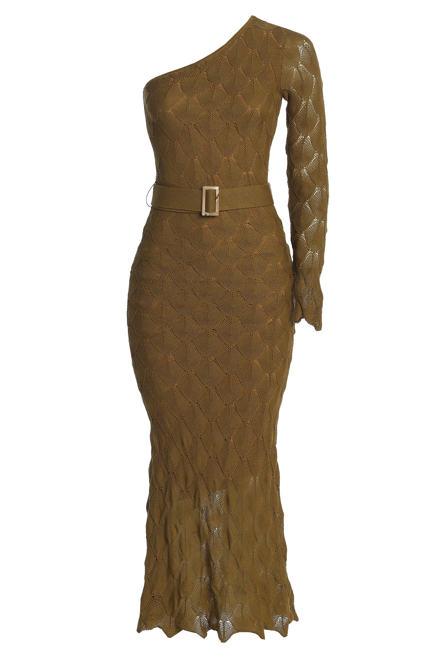 Olive La Costa One Shoulder Dress JLUXLABEL