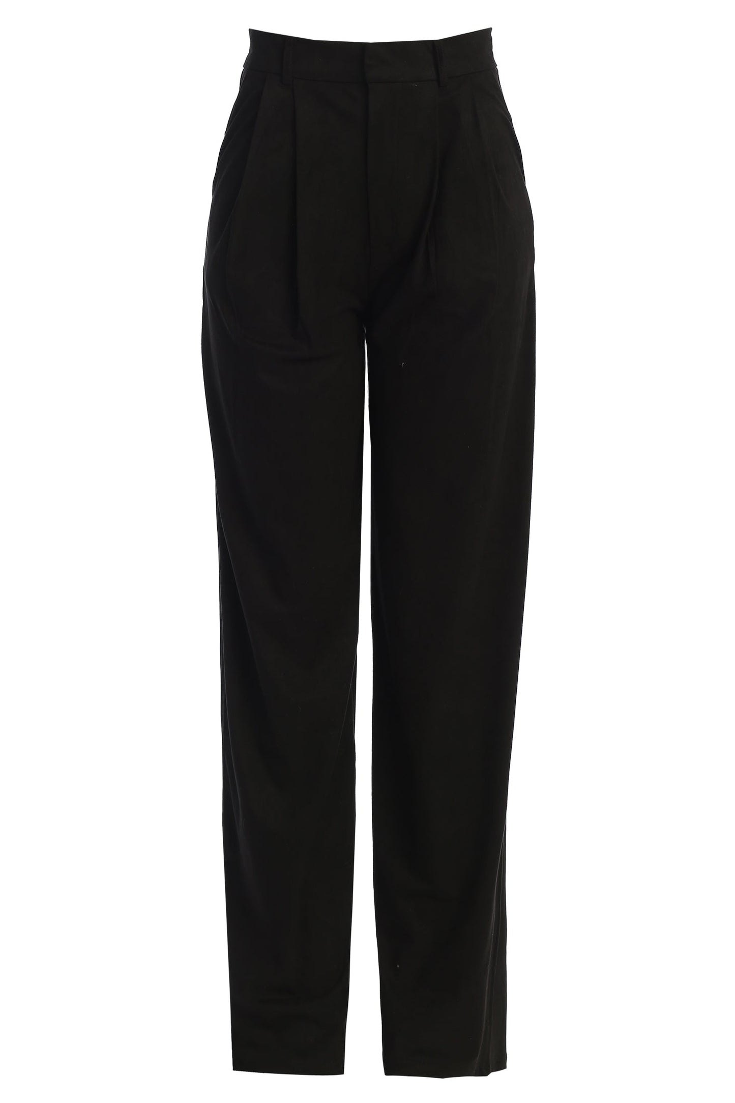 Black Classic High Rise Trousers JLUXLABEL