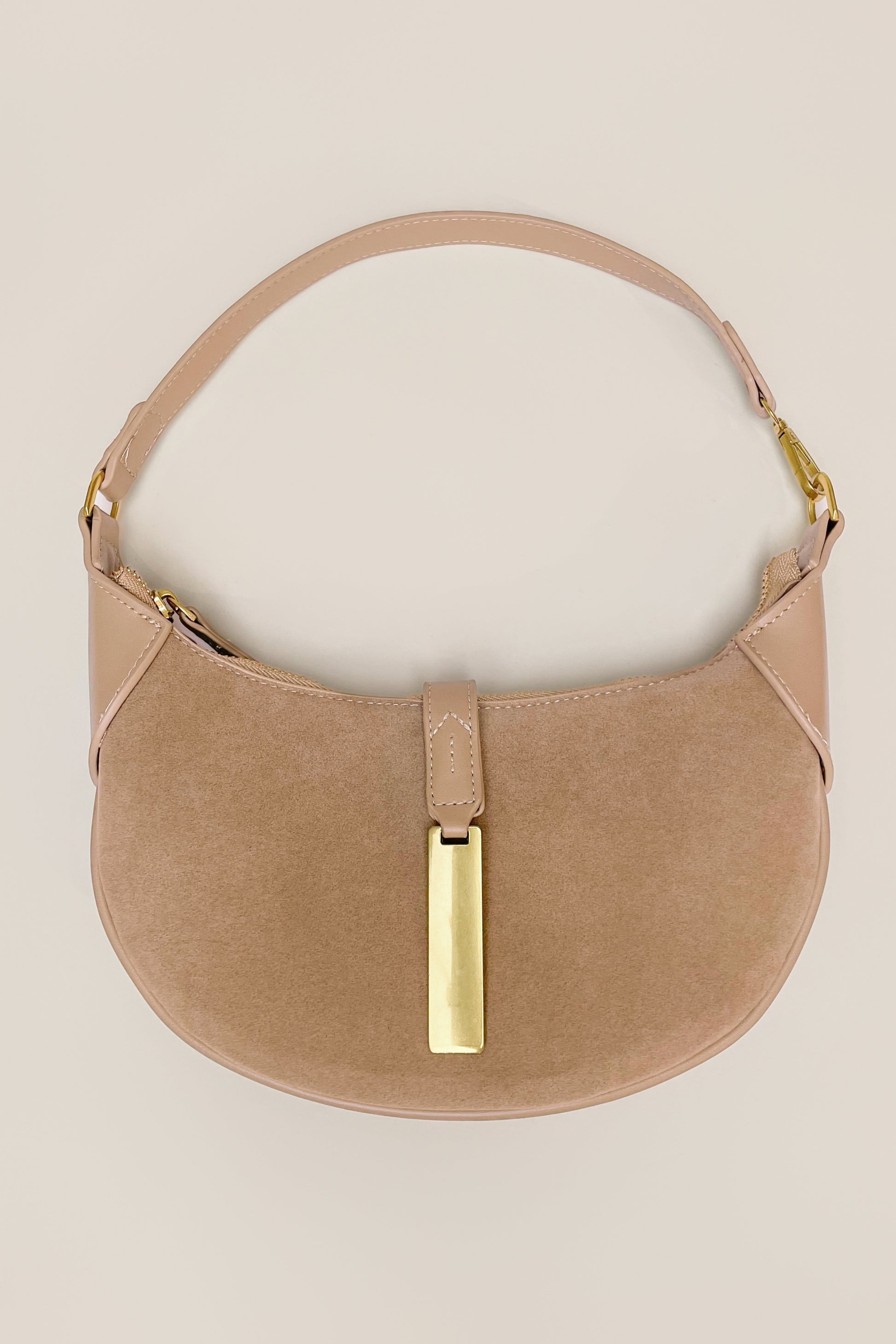 Beige Bria Crossbody Bag JLUXLABEL