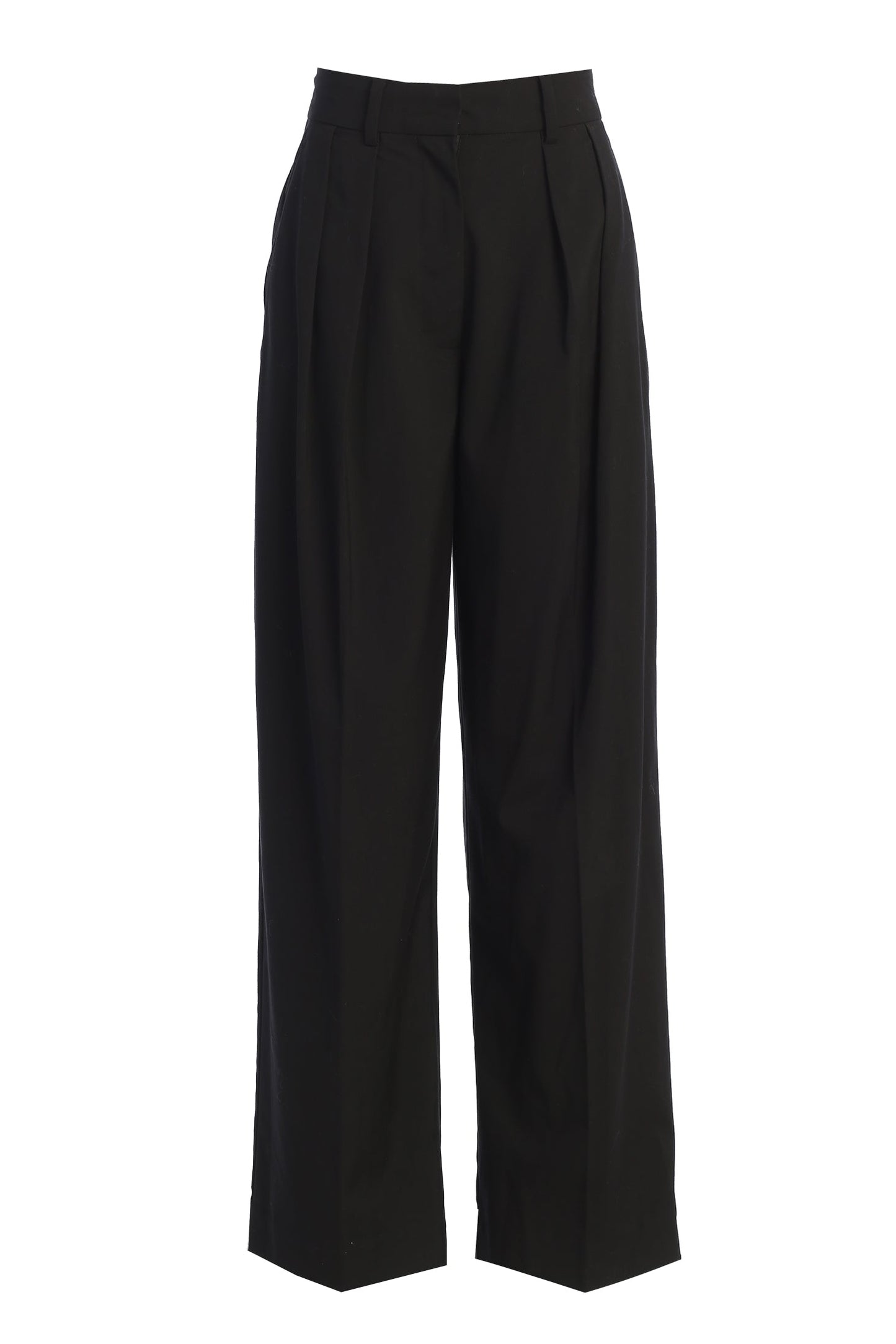 Black Power Hour High Waist Trousers JLUXLABEL
