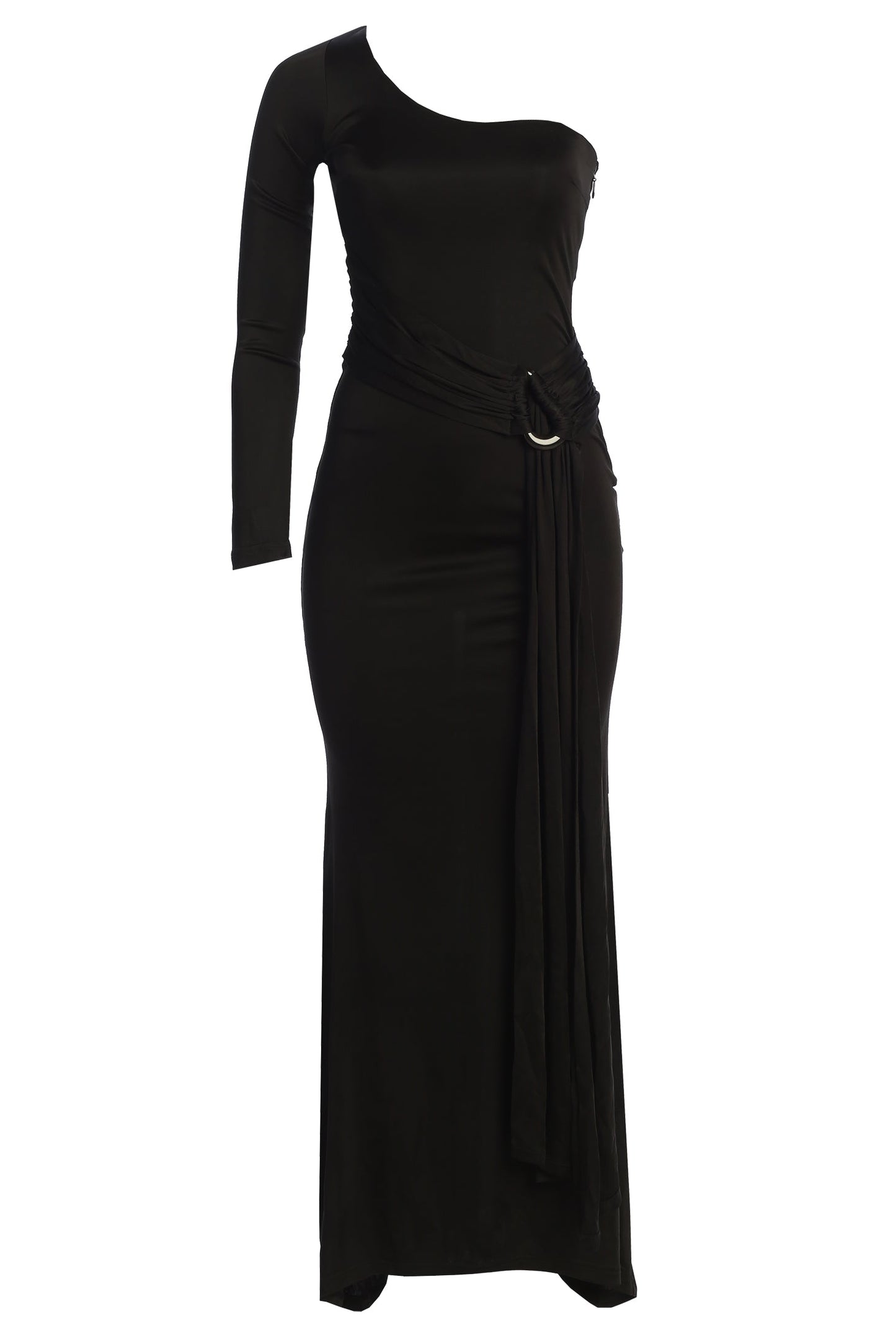 Black Muoi Maxi Dress JLUXLABEL