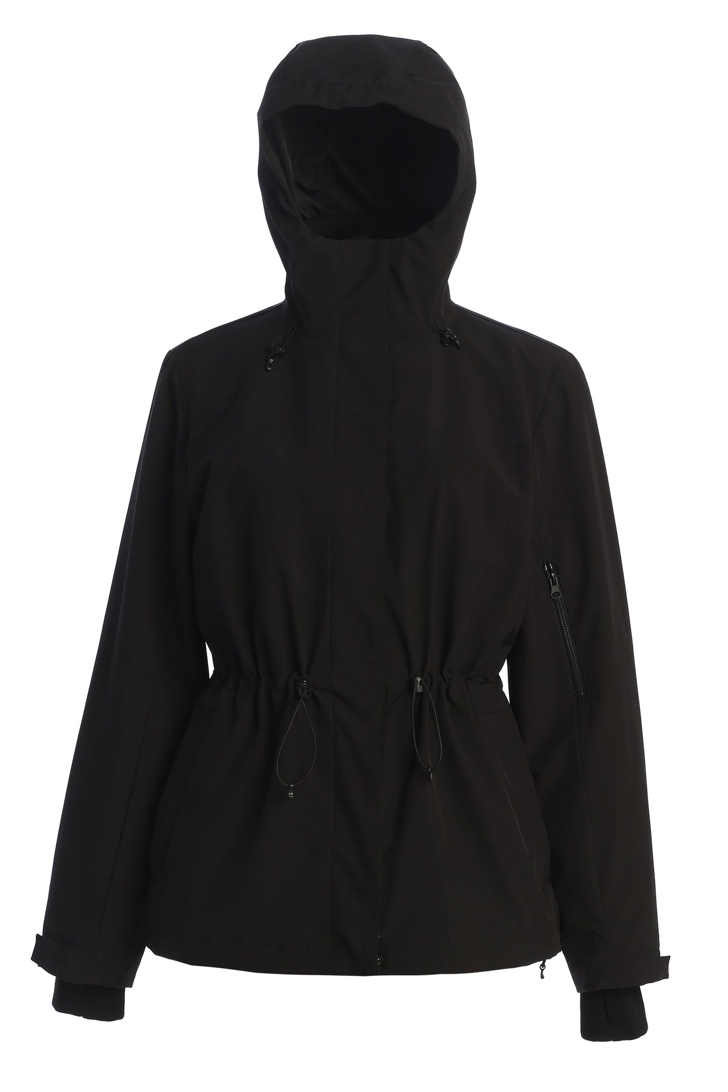 Black Polar Puffer Jacket JLUXLABEL