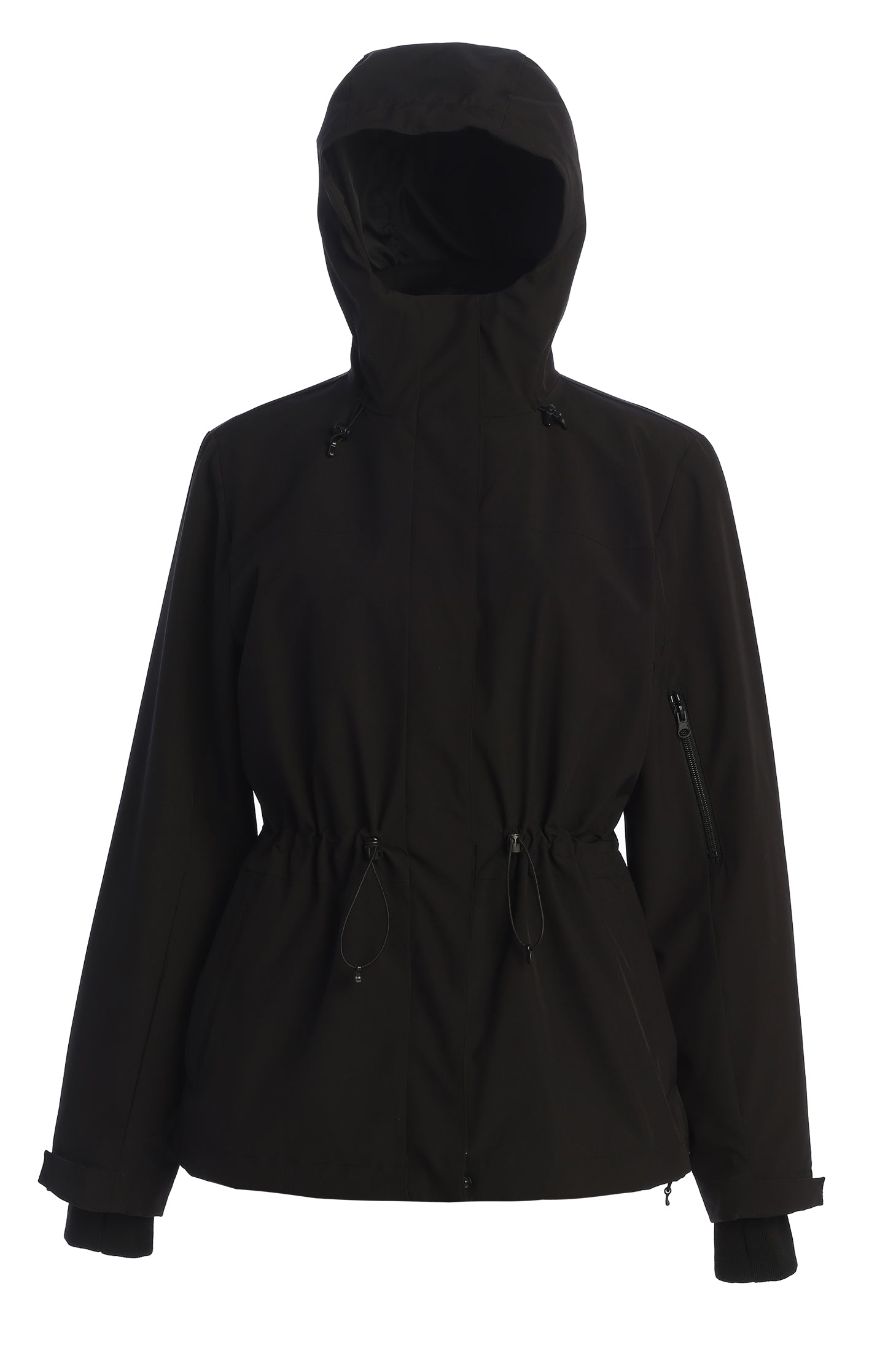 Black Polar Puffer Jacket JLUXLABEL