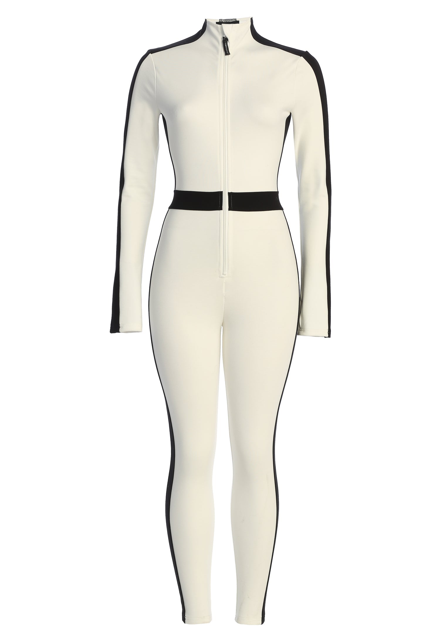 Ivory Off Limits Zipper Jumpsuit JLUXLABEL
