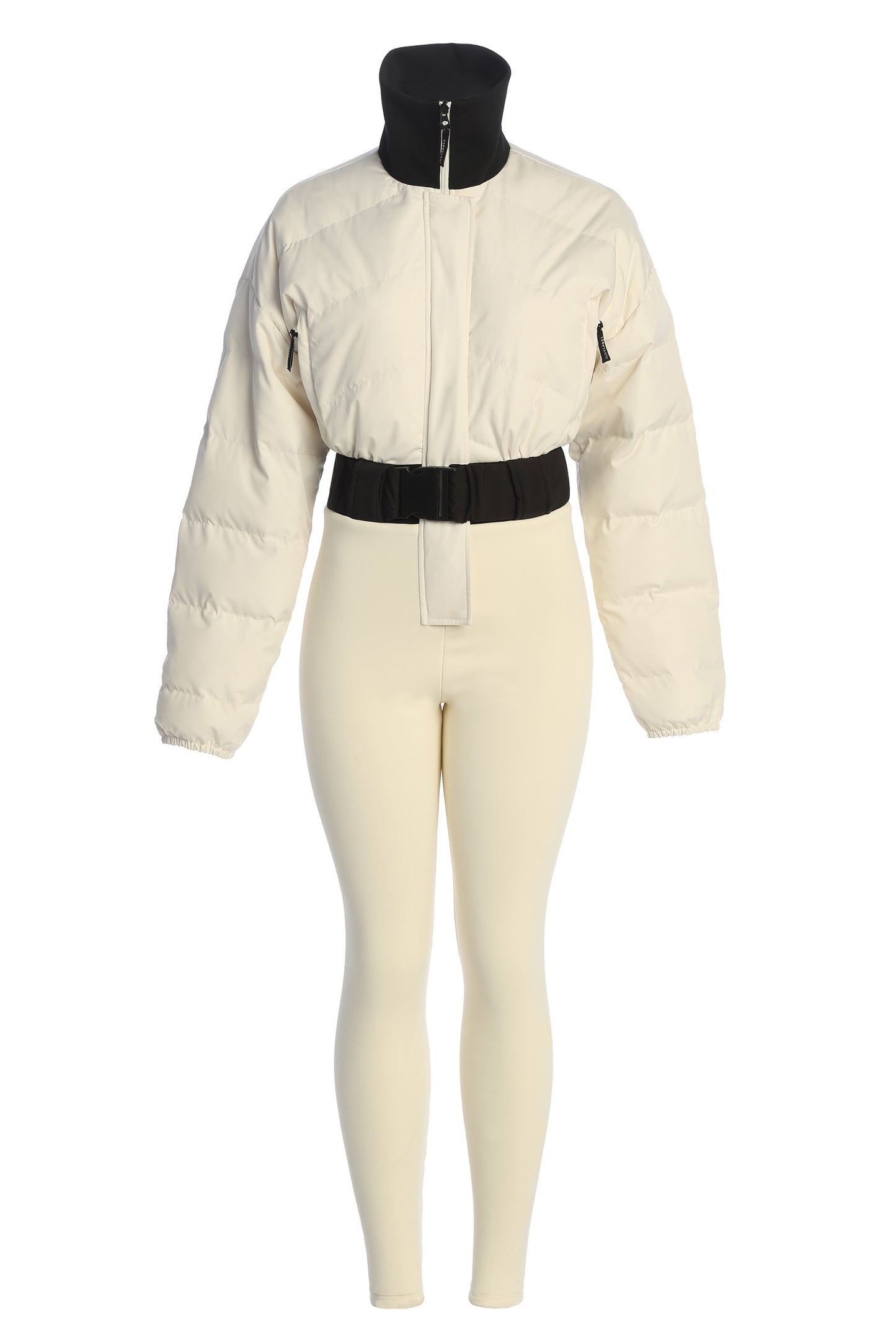 Ivory In Motion Nylon Jumpsuit JLUXLABEL