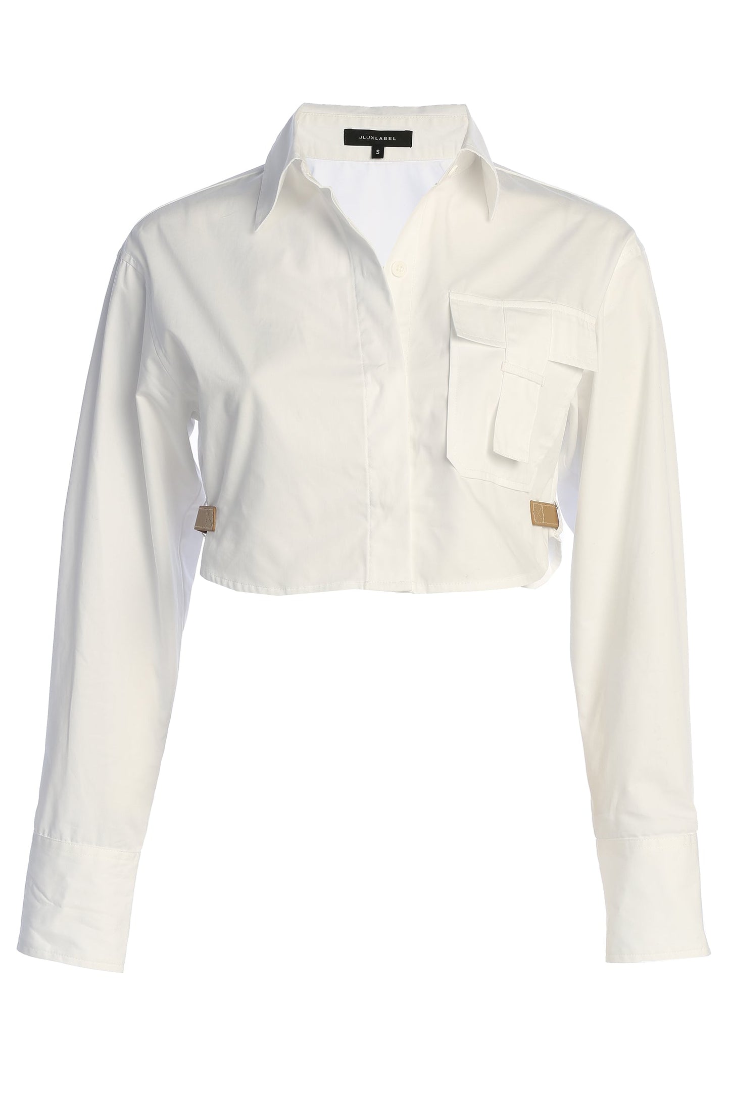Ivory Close To You Collared Top JLUXLABEL