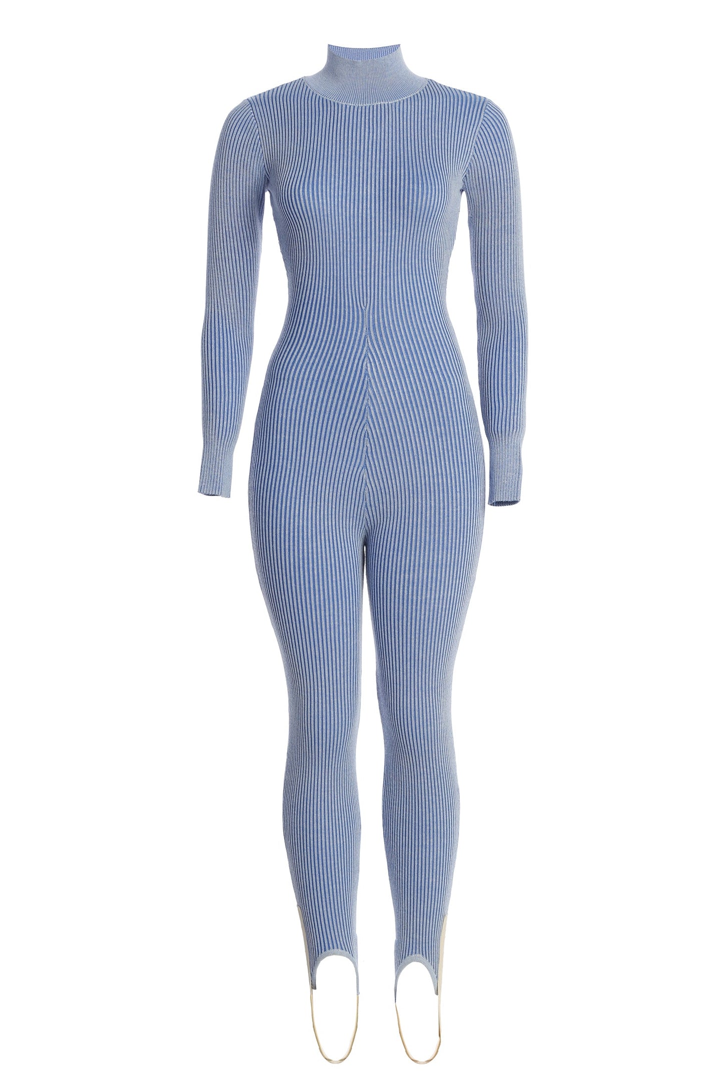 Blue In Control Stirrup Jumpsuit JLUXLABEL