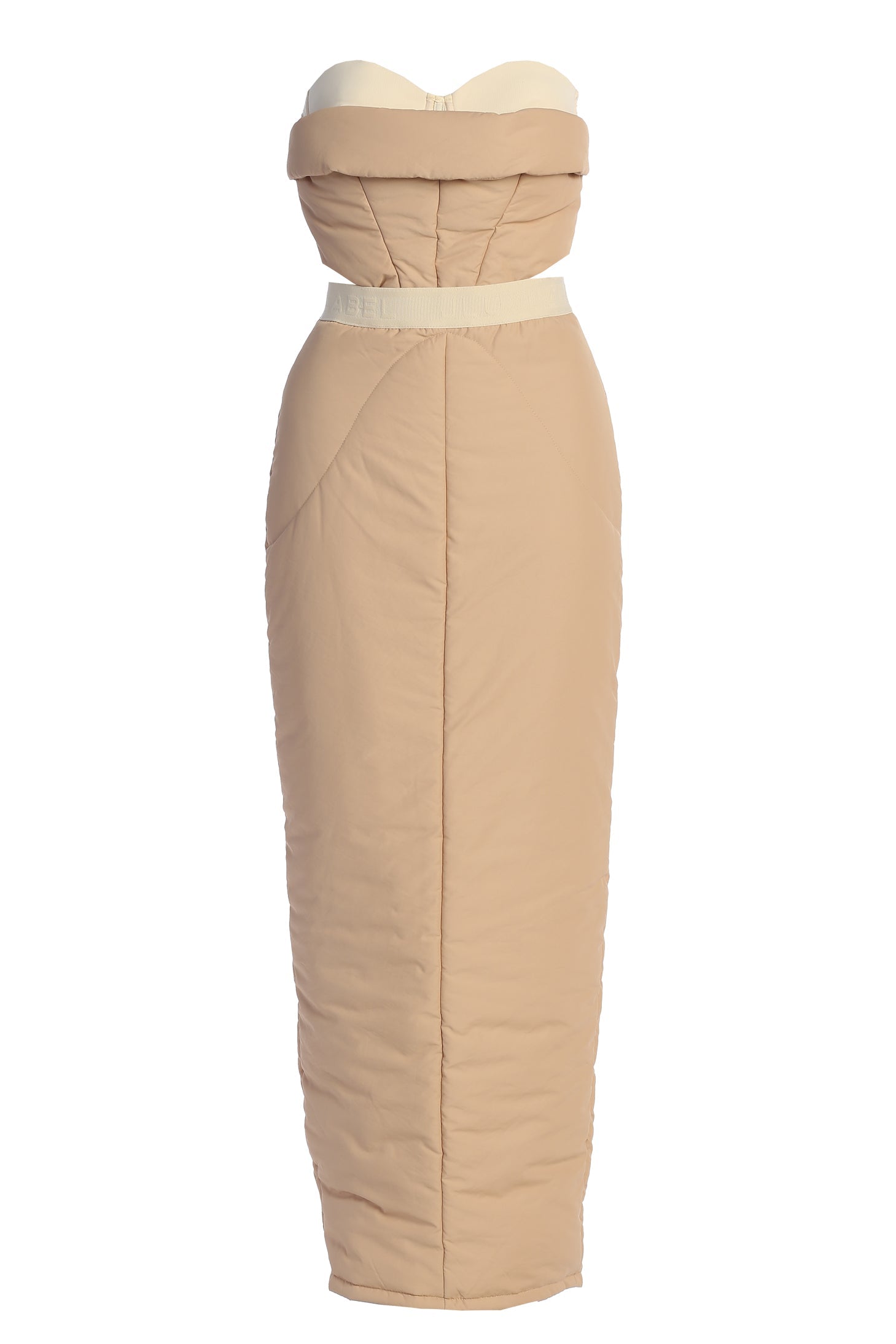 Beige Addyson Skirt Set JLUXLABEL