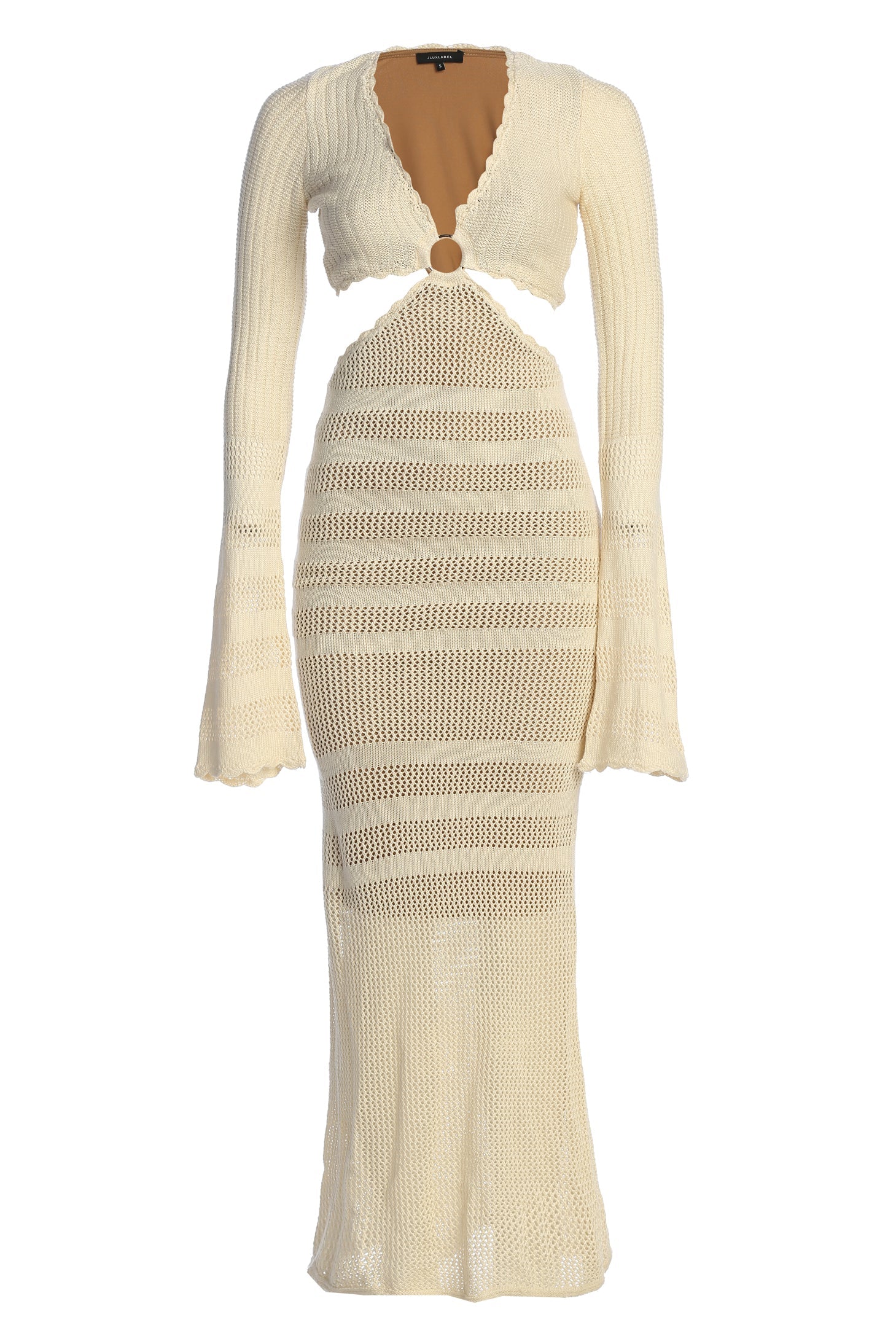 Milk Blossom Haven Maxi Dress JLUXLABEL