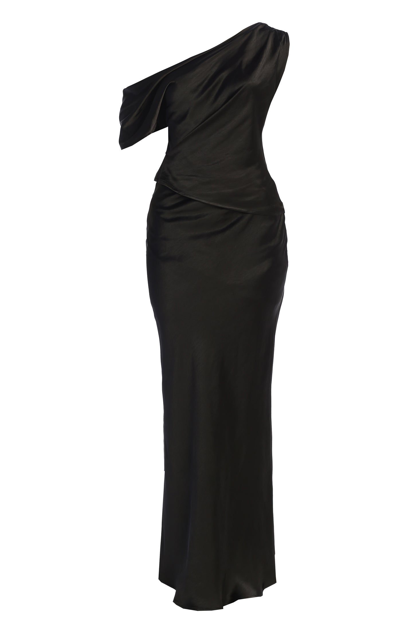 Black Rosi Asymmetrical Top JLUXLABEL