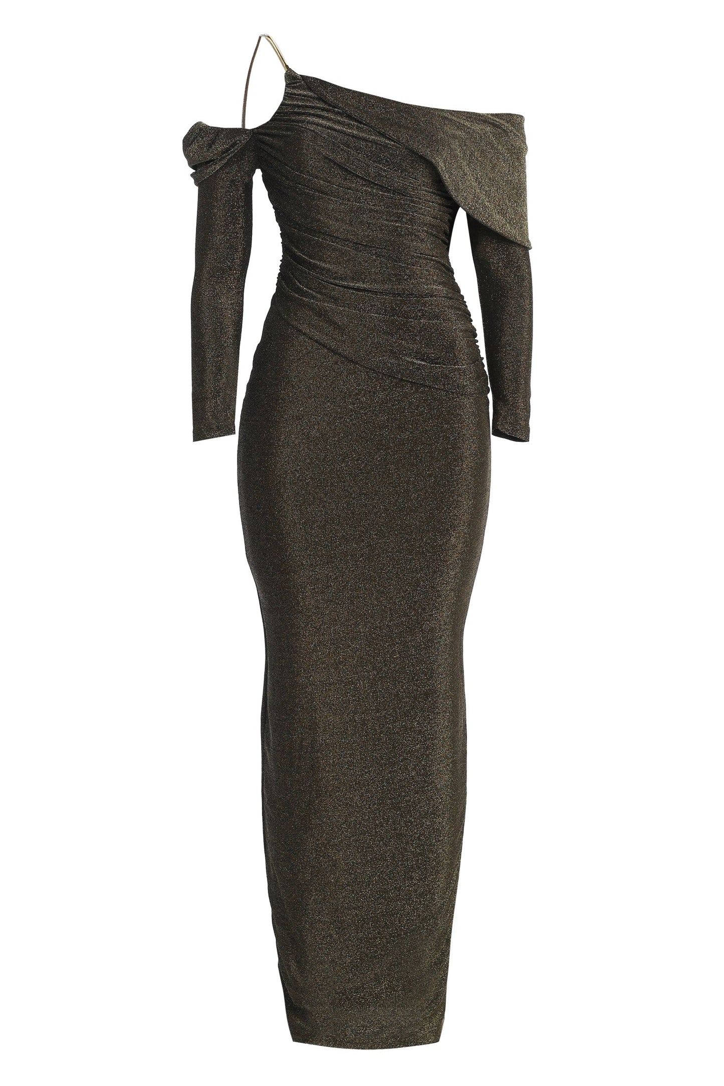 Gold Serina Maxi Dress JLUXLABEL