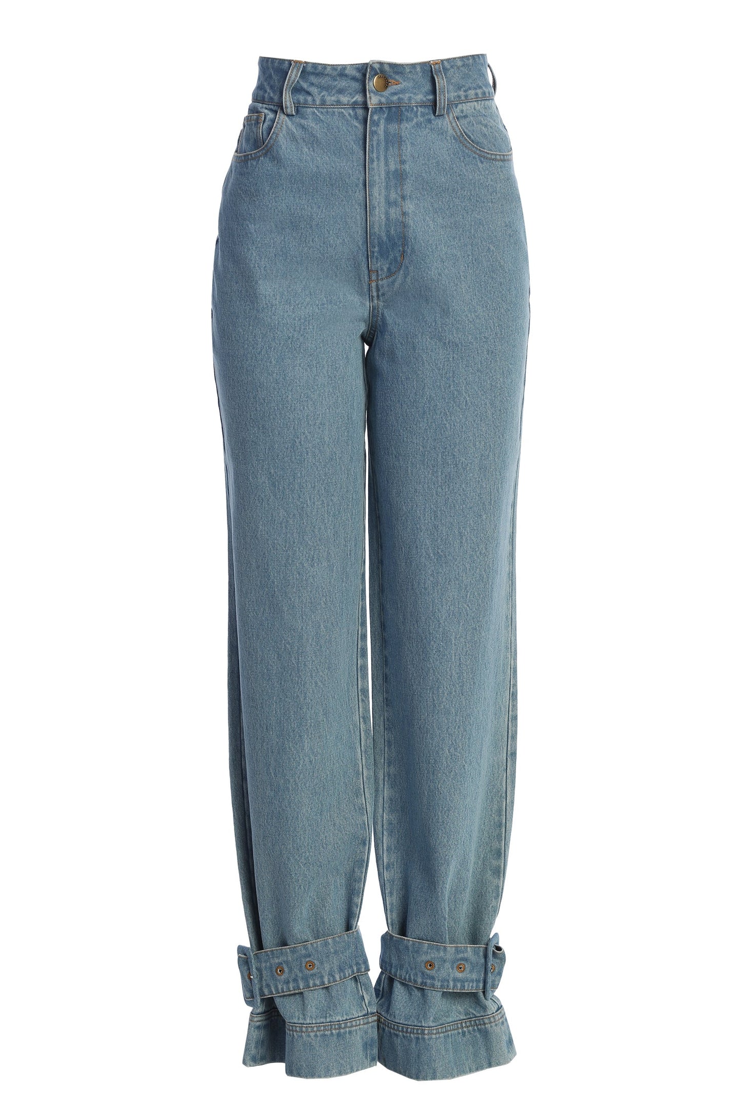 Medium Wash Sissel Denim Jeans JLUXLABEL