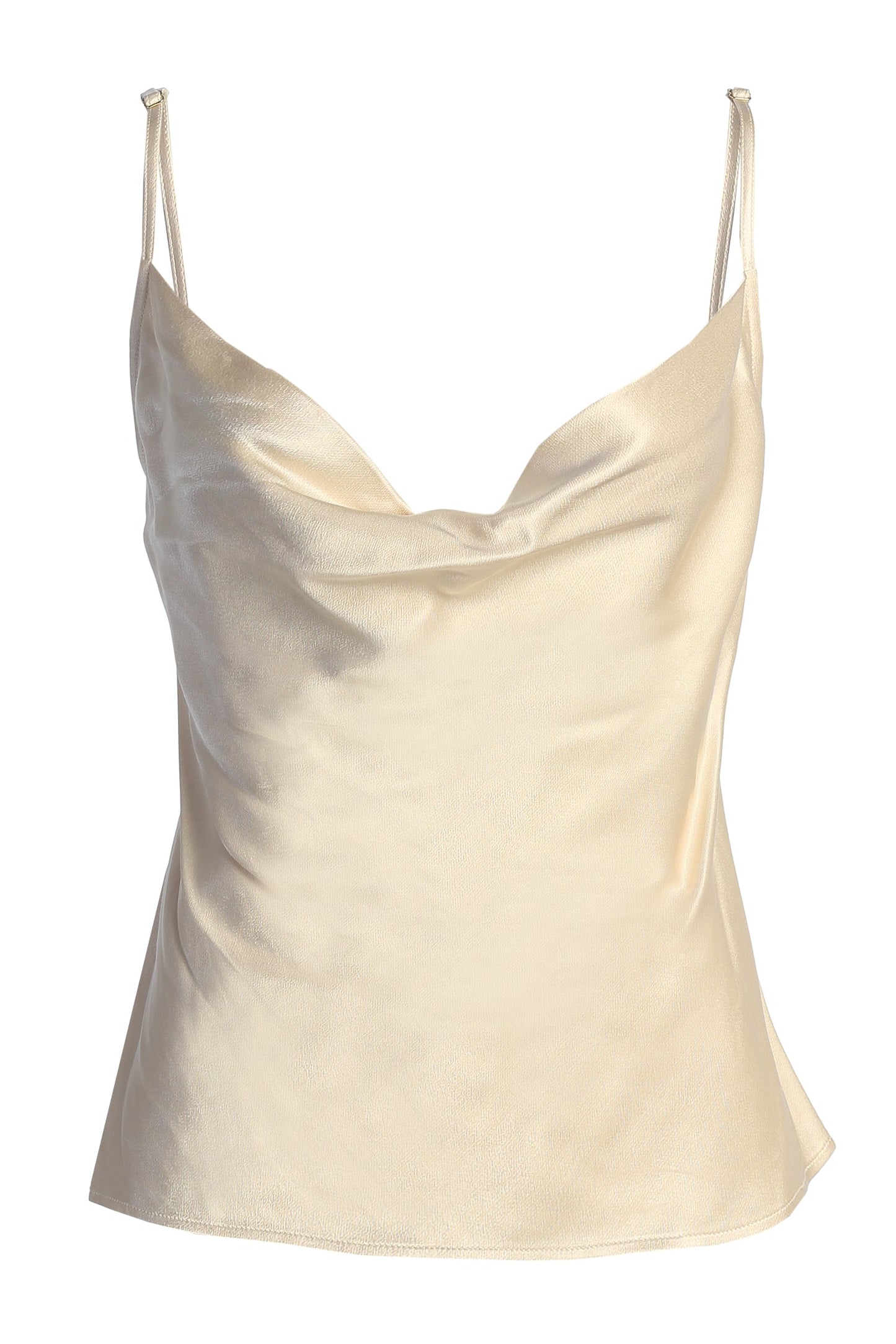 Champagne Amour Satin Top JLUXLABEL