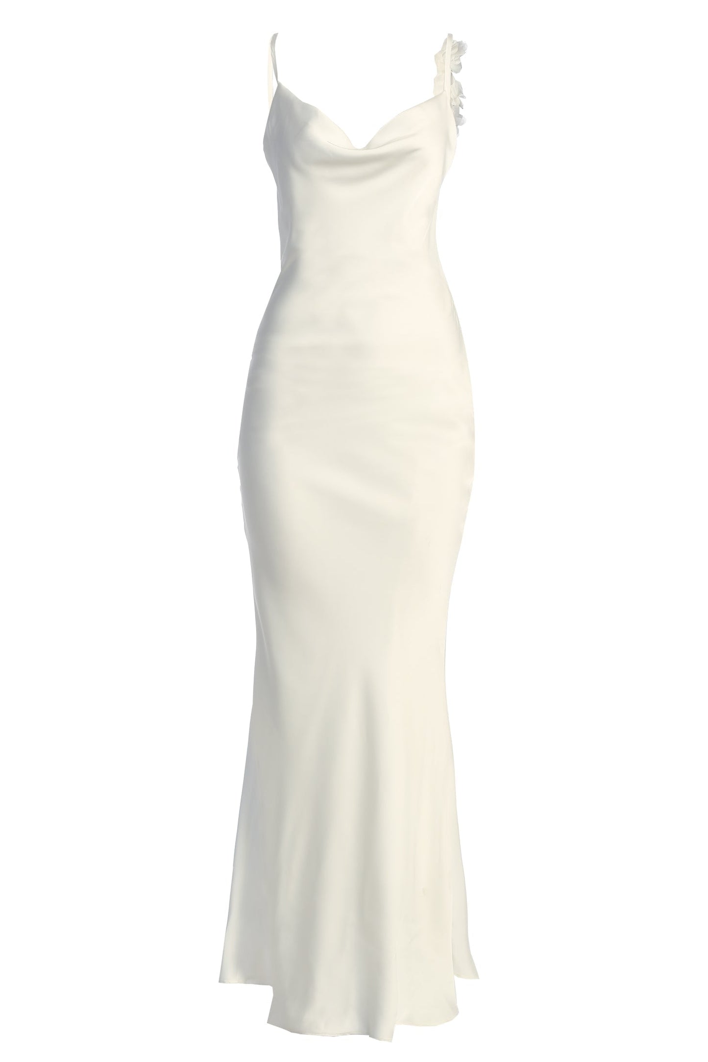 PRE-ORDER Ivory Down The Aisle Satin Gown NEWFASHIONEDGE