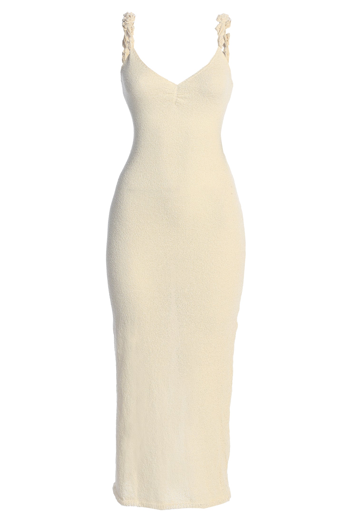 Cream Margo Maxi Dress JLUXLABEL