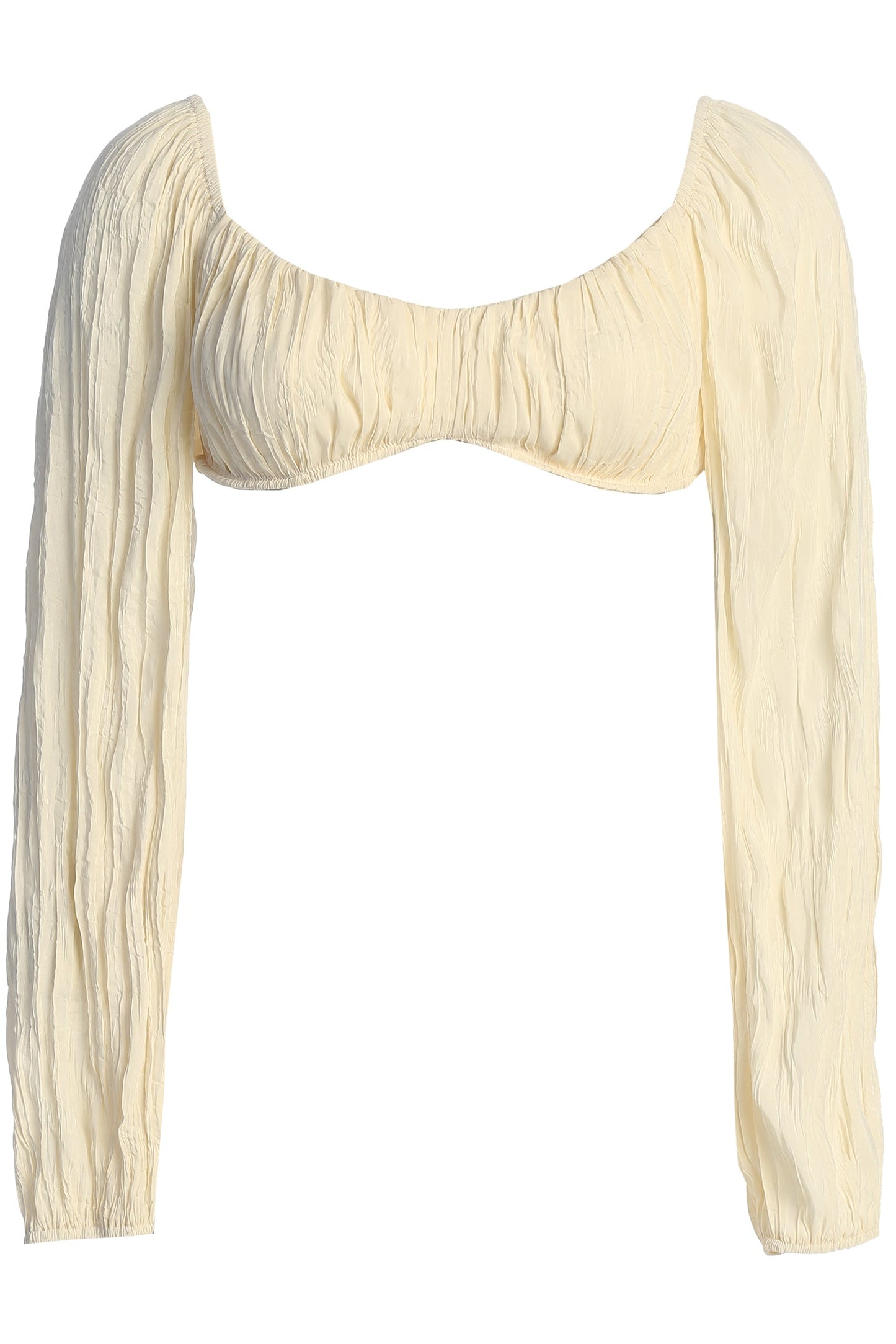 Ivory Carey Long Sleeve Top JLUXLABEL