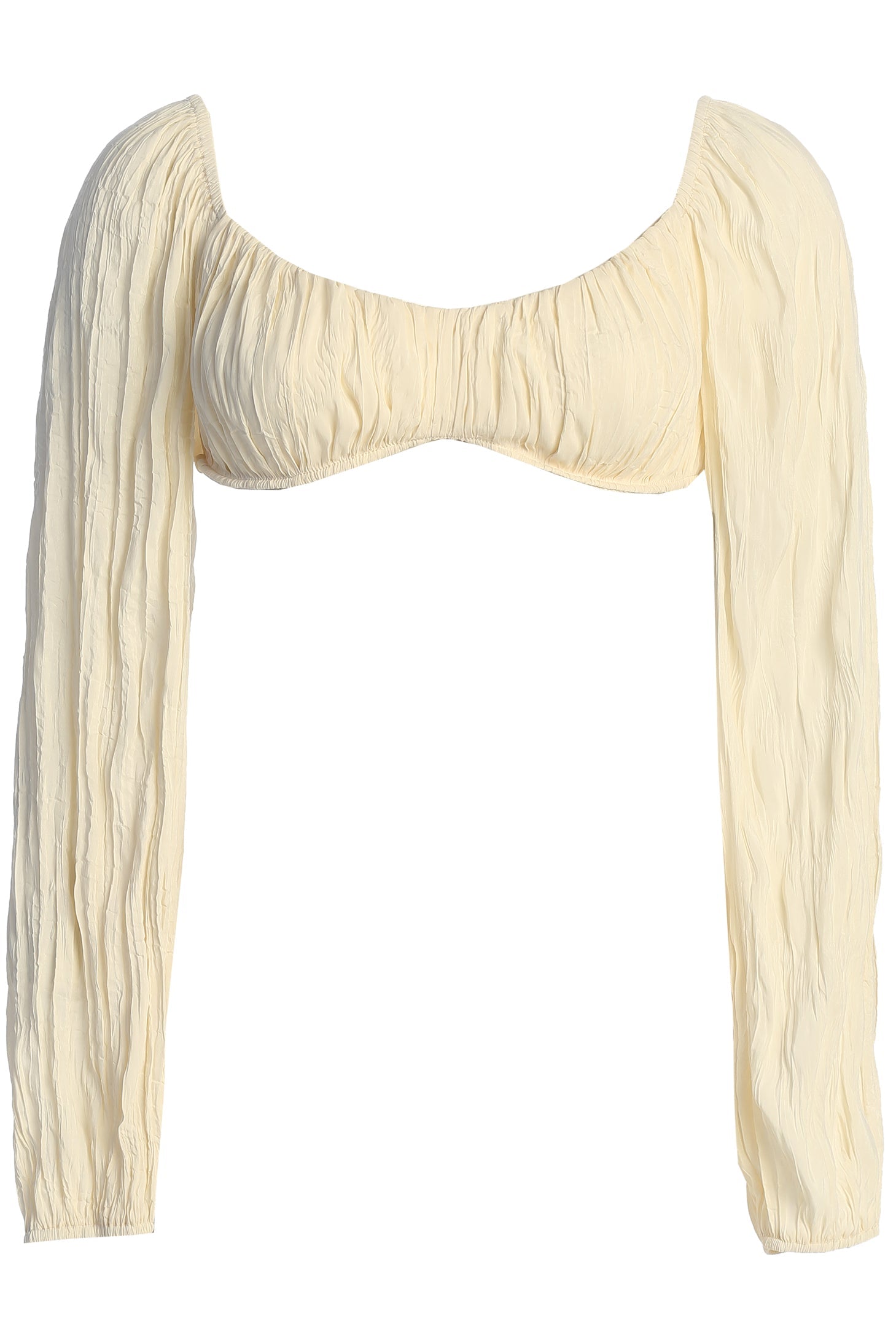 Ivory Carey Long Sleeve Top JLUXLABEL