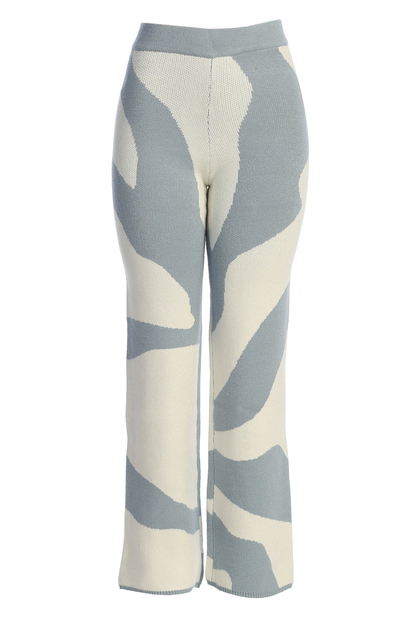 Blue Abstract Tiarra Pants JLUXLABEL