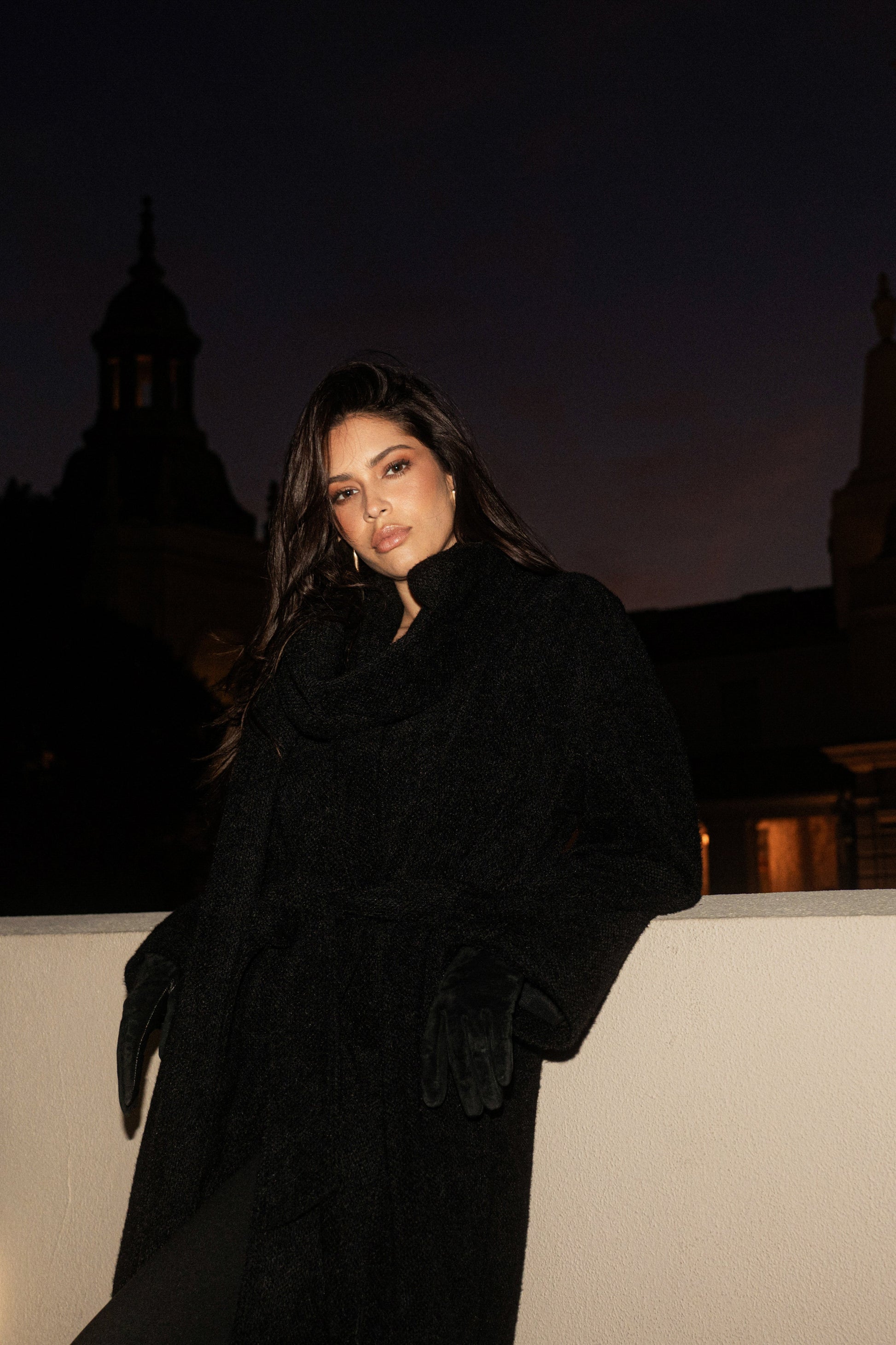 Black Jonah Coat JLUXLABEL