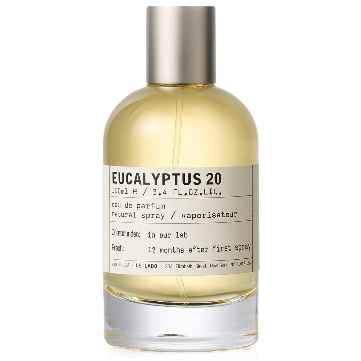 Le Labo Eucalyptus 20 Eau De Parfum NEWFASHIONEDGE