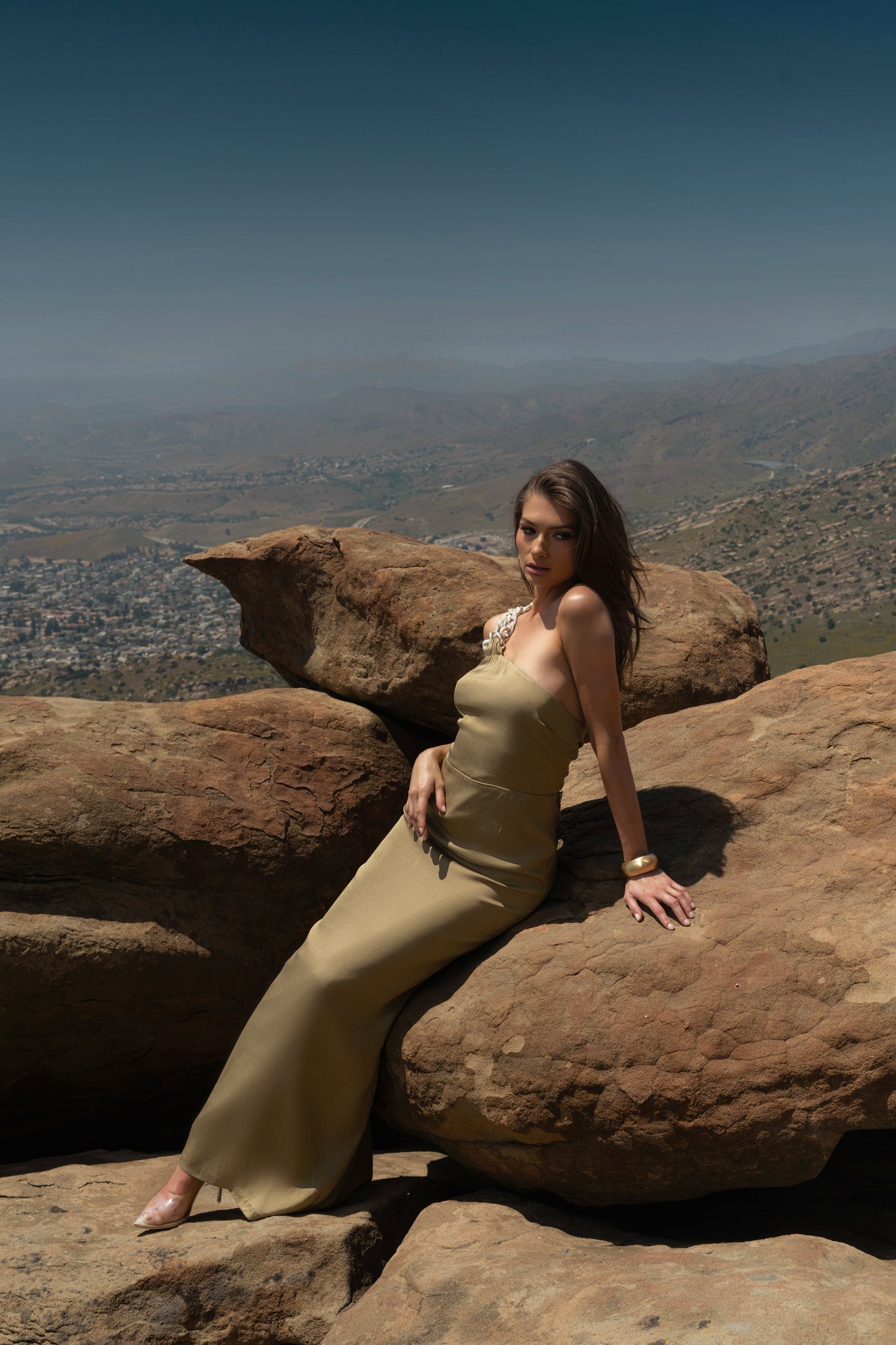 Olive Luxury Living Maxi Dress JLUXLABEL