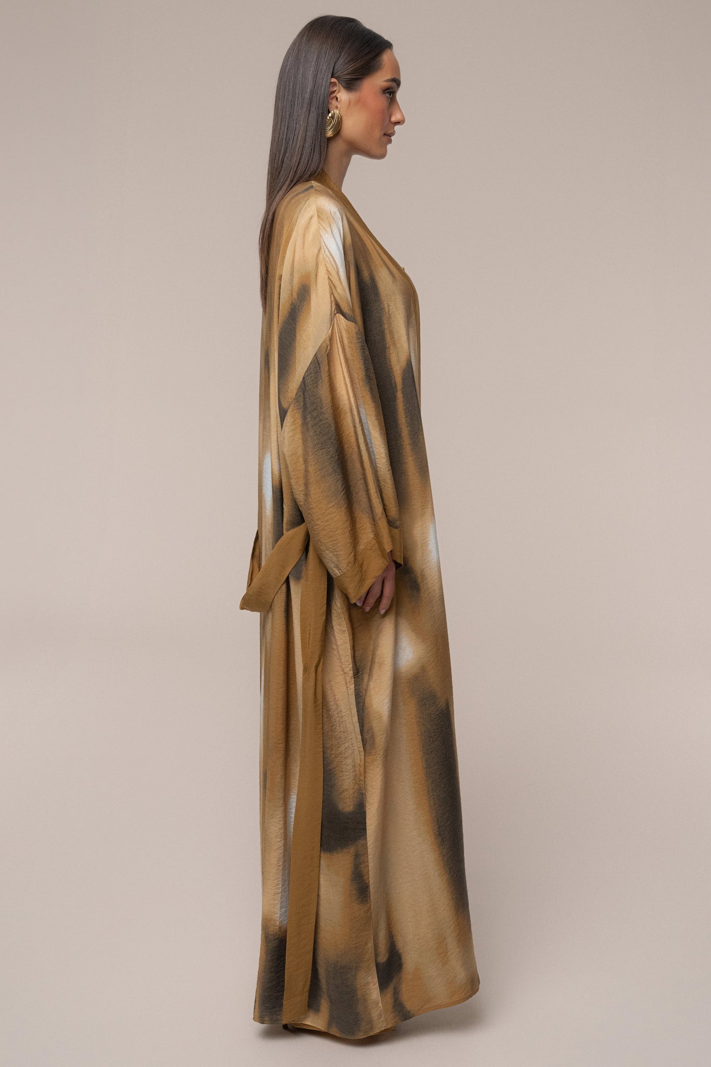 Brown Desert Oasis Duster JLUXLABEL