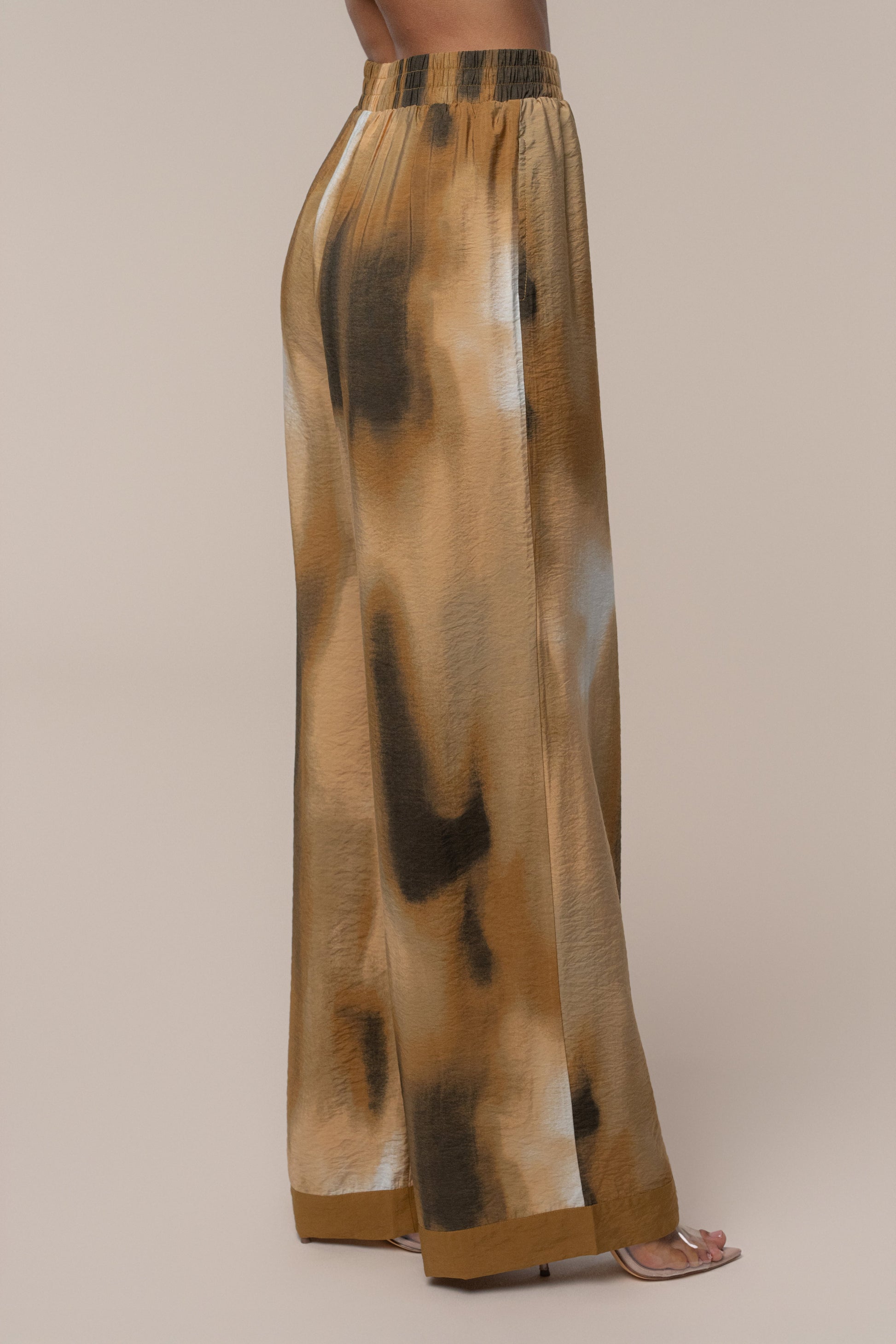 Brown Celestial Sands Pant JLUXLABEL
