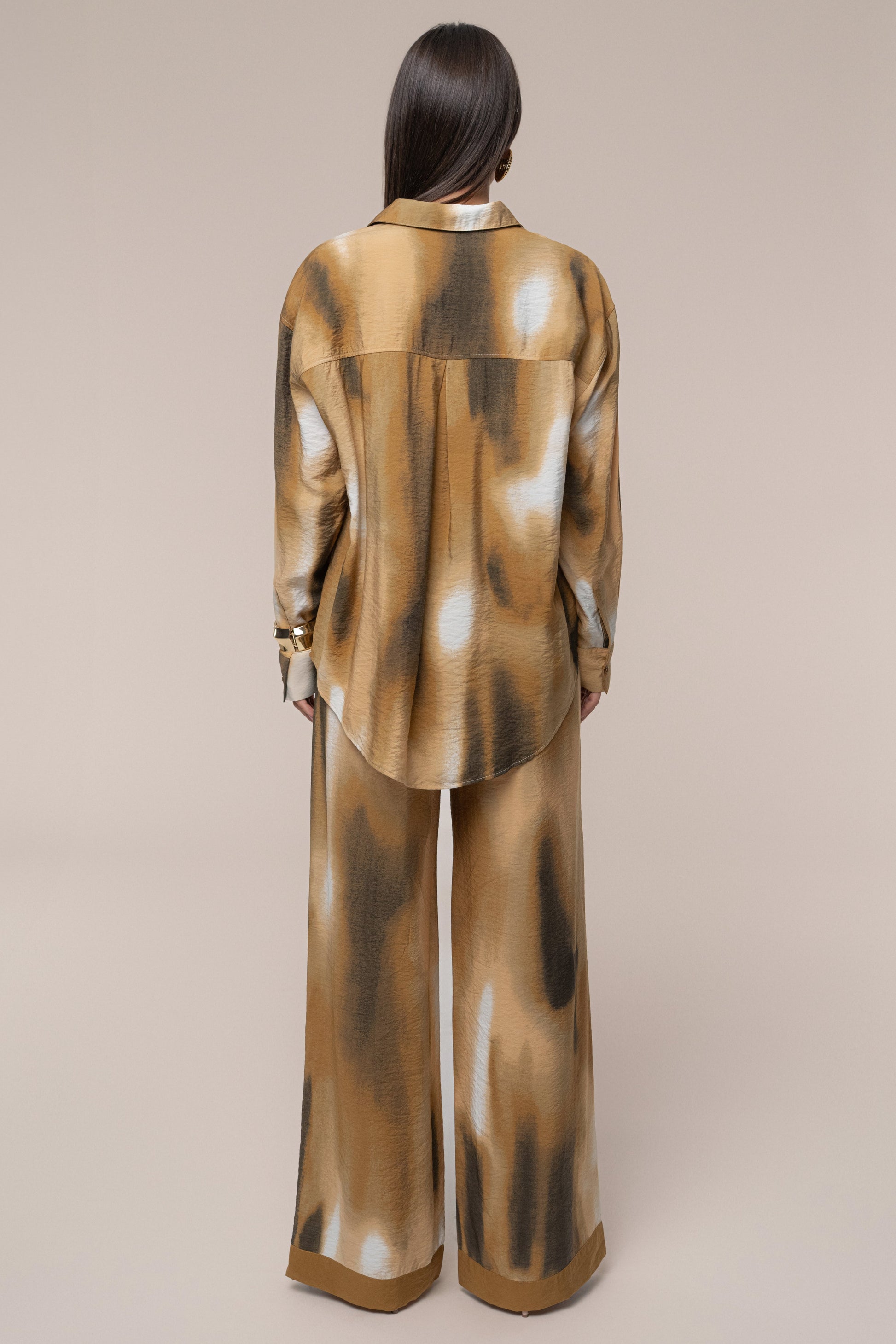 Brown Celestial Sands Pant JLUXLABEL