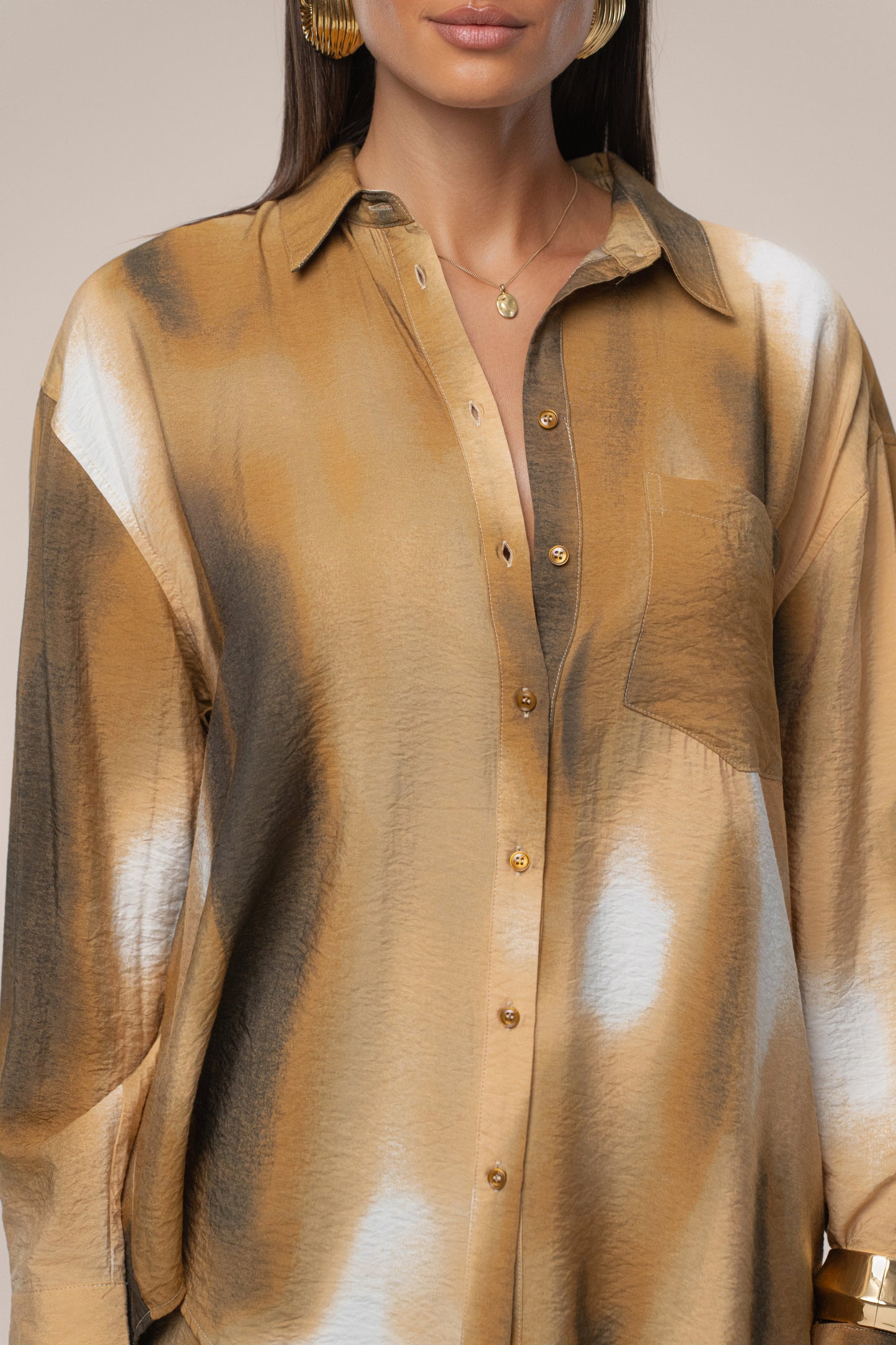 Brown Celestial Sands Blouse