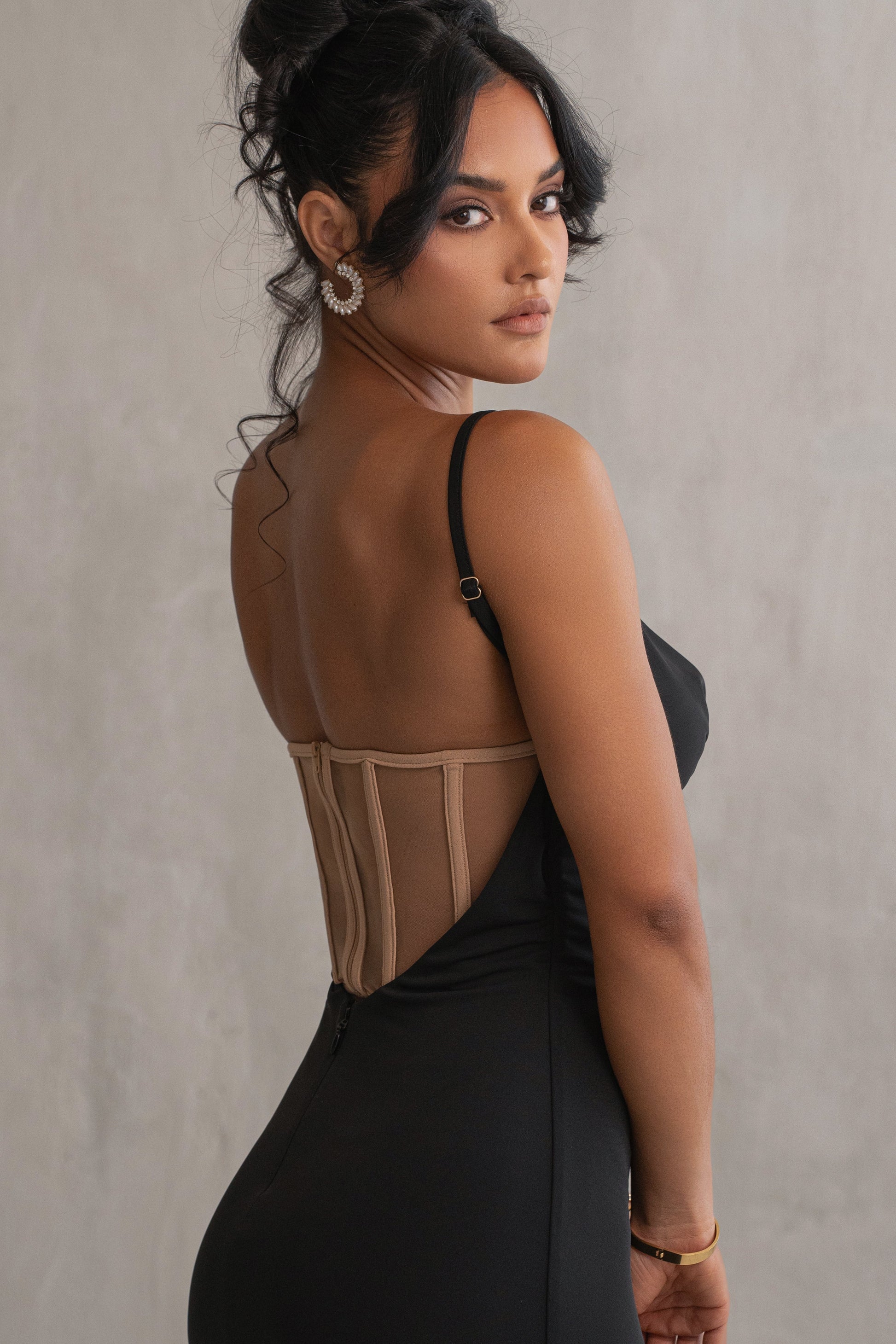 Black Until Forever Maxi Dress NEWFASHIONEDGE