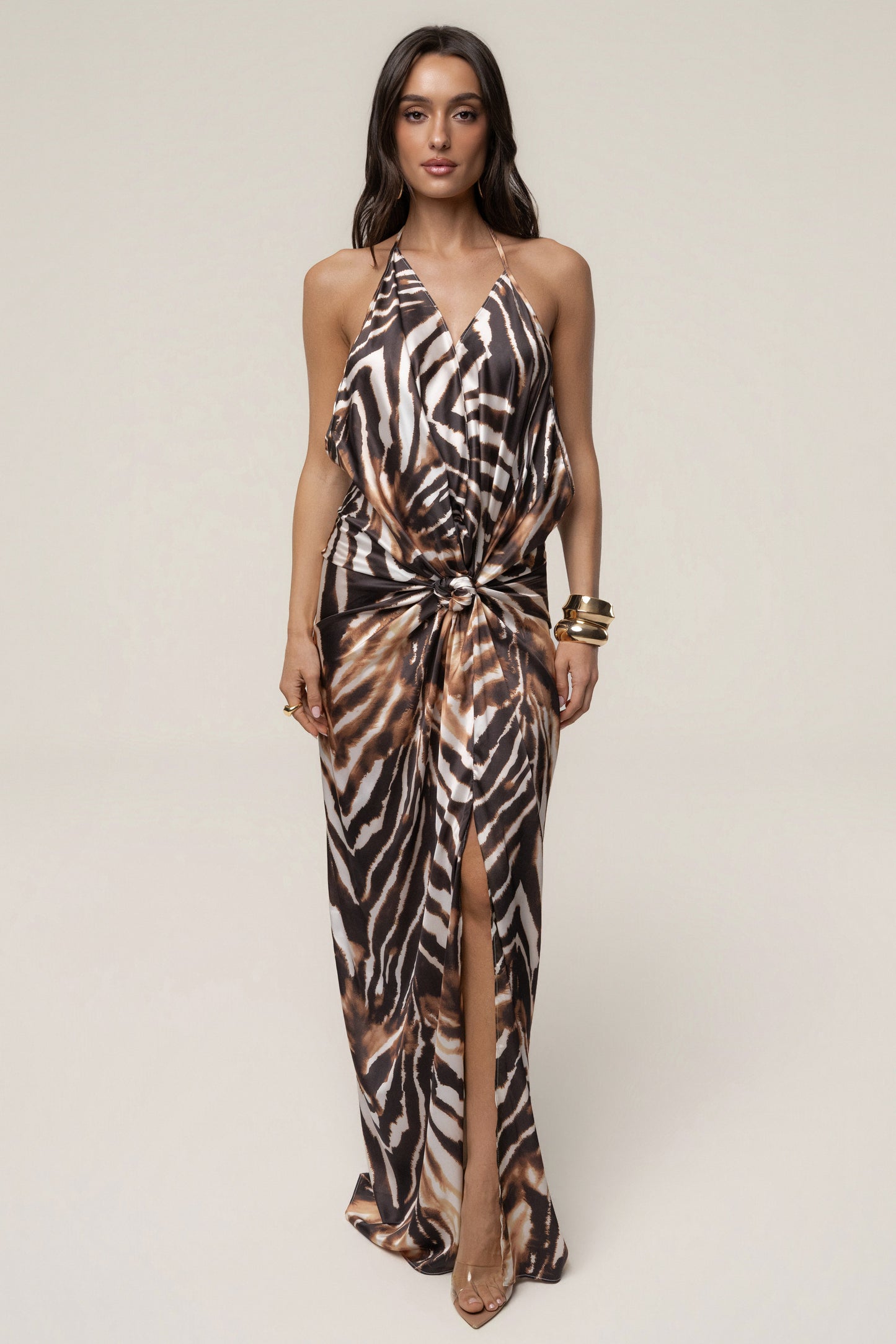 Multi Desert Muse Print Maxi Dress JLUXLABEL