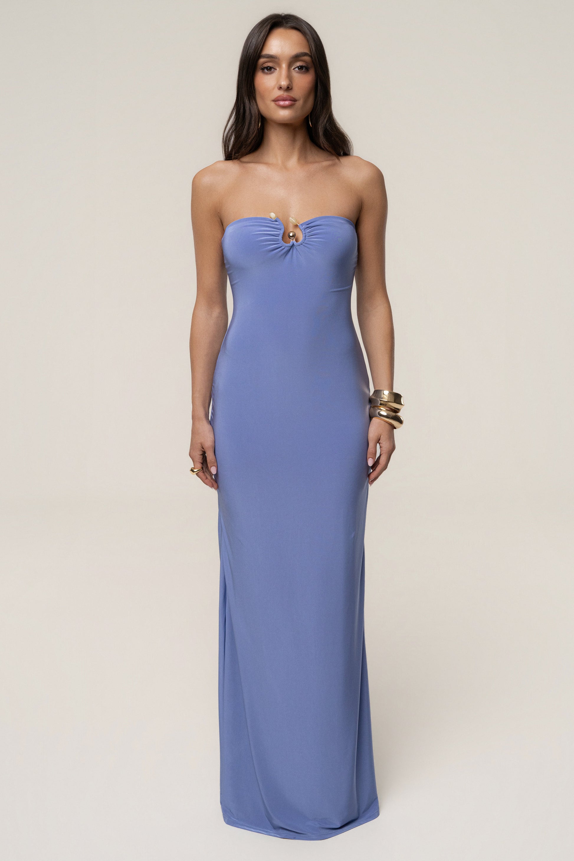 Periwinkle Drift Serenity Maxi Dress JLUXLABEL