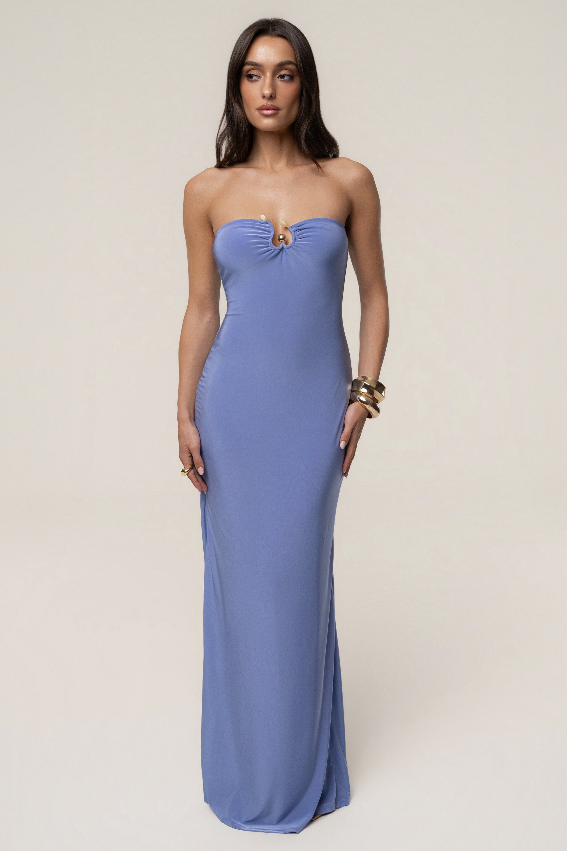 Periwinkle Drift Serenity Maxi Dress JLUXLABEL