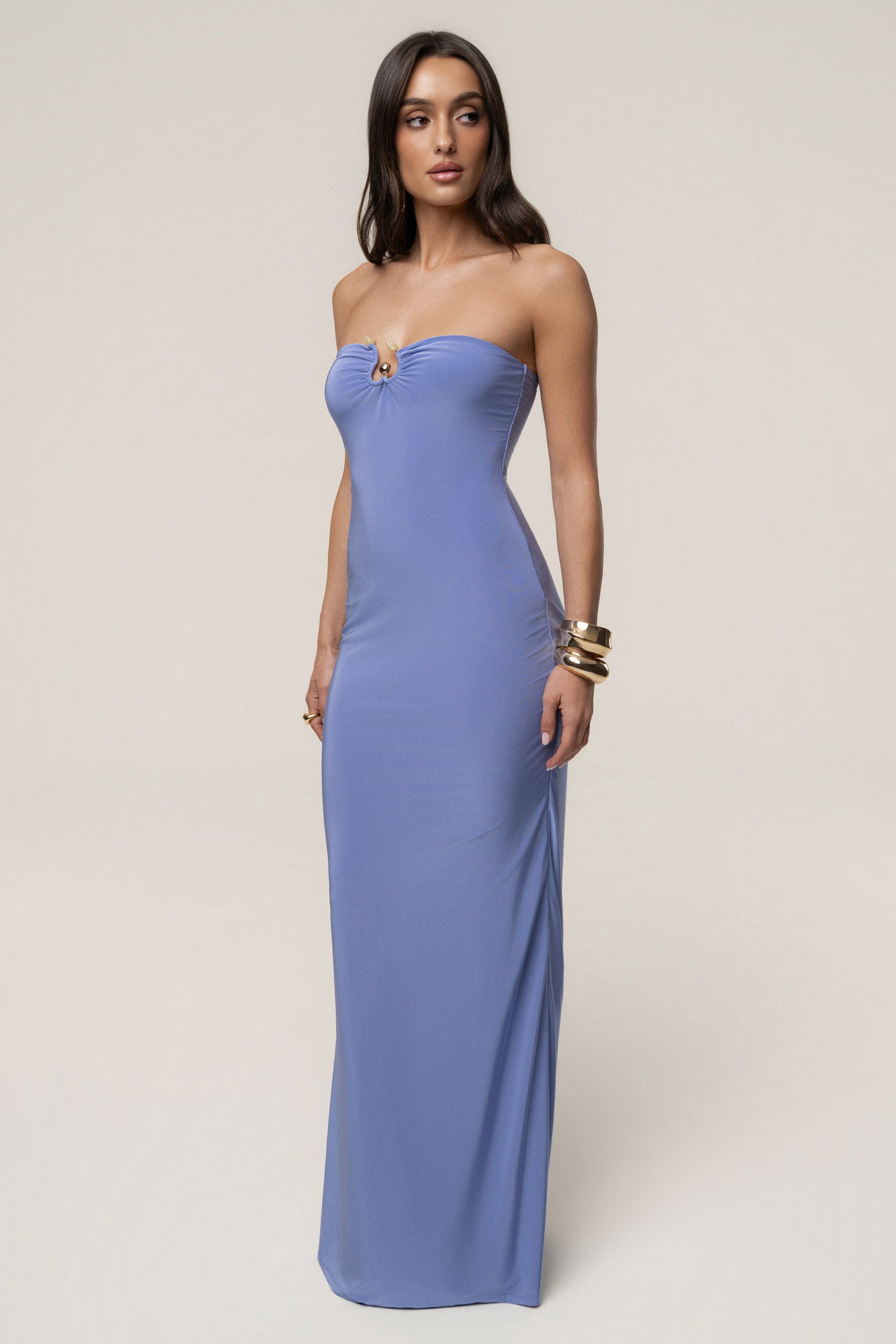 Periwinkle Drift Serenity Maxi Dress JLUXLABEL
