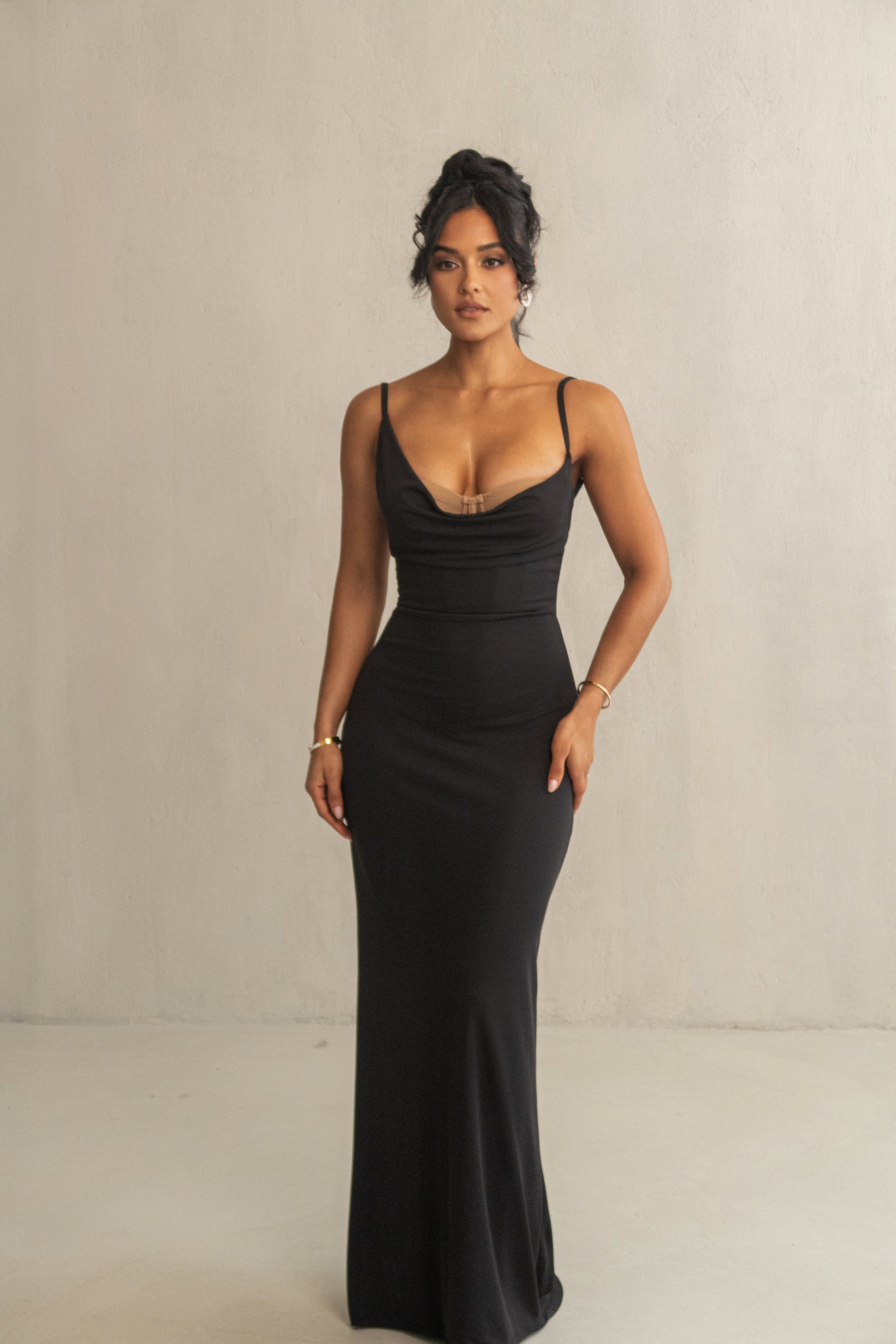 Black Until Forever Maxi Dress NEWFASHIONEDGE