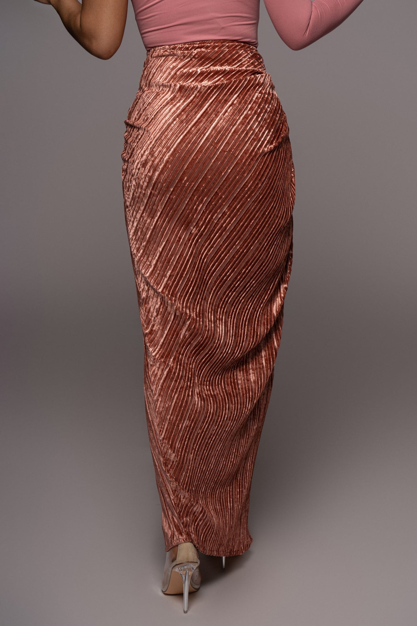 Rose Fine Elegance Skirt JLUXLABEL