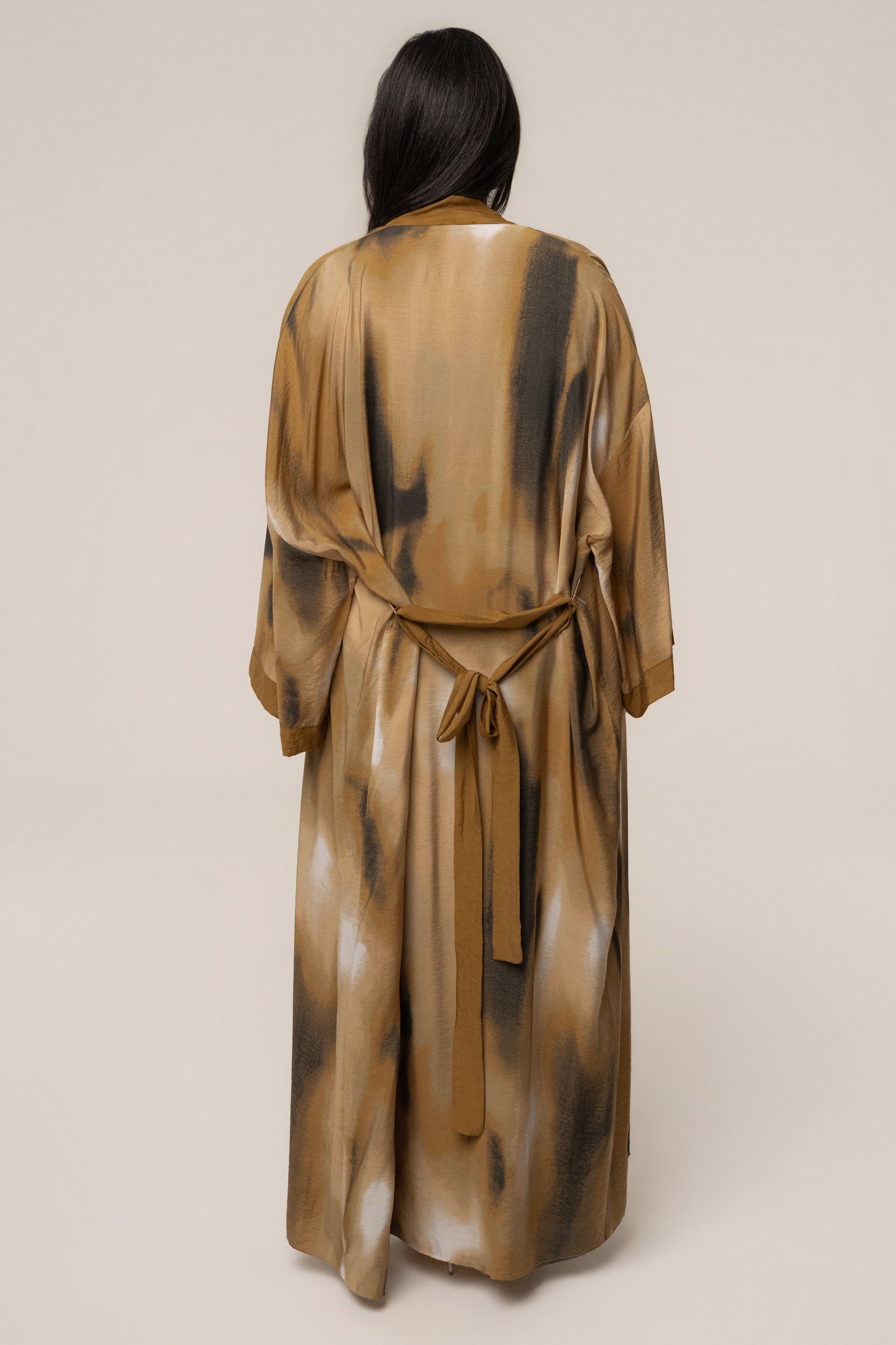 Brown Desert Oasis Duster JLUXLABEL
