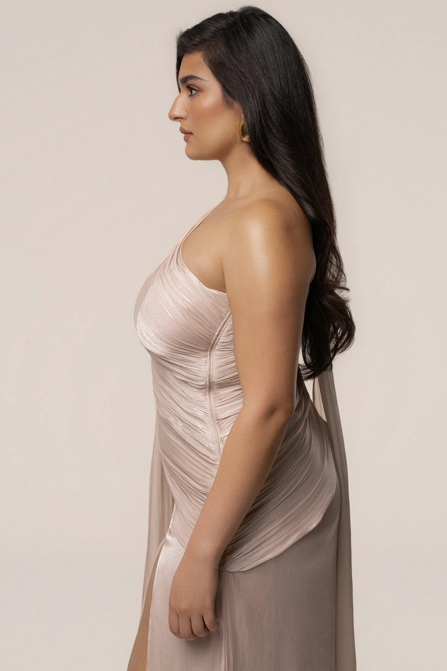 Champagne Eternal Muse Gown NEWFASHIONEDGE
