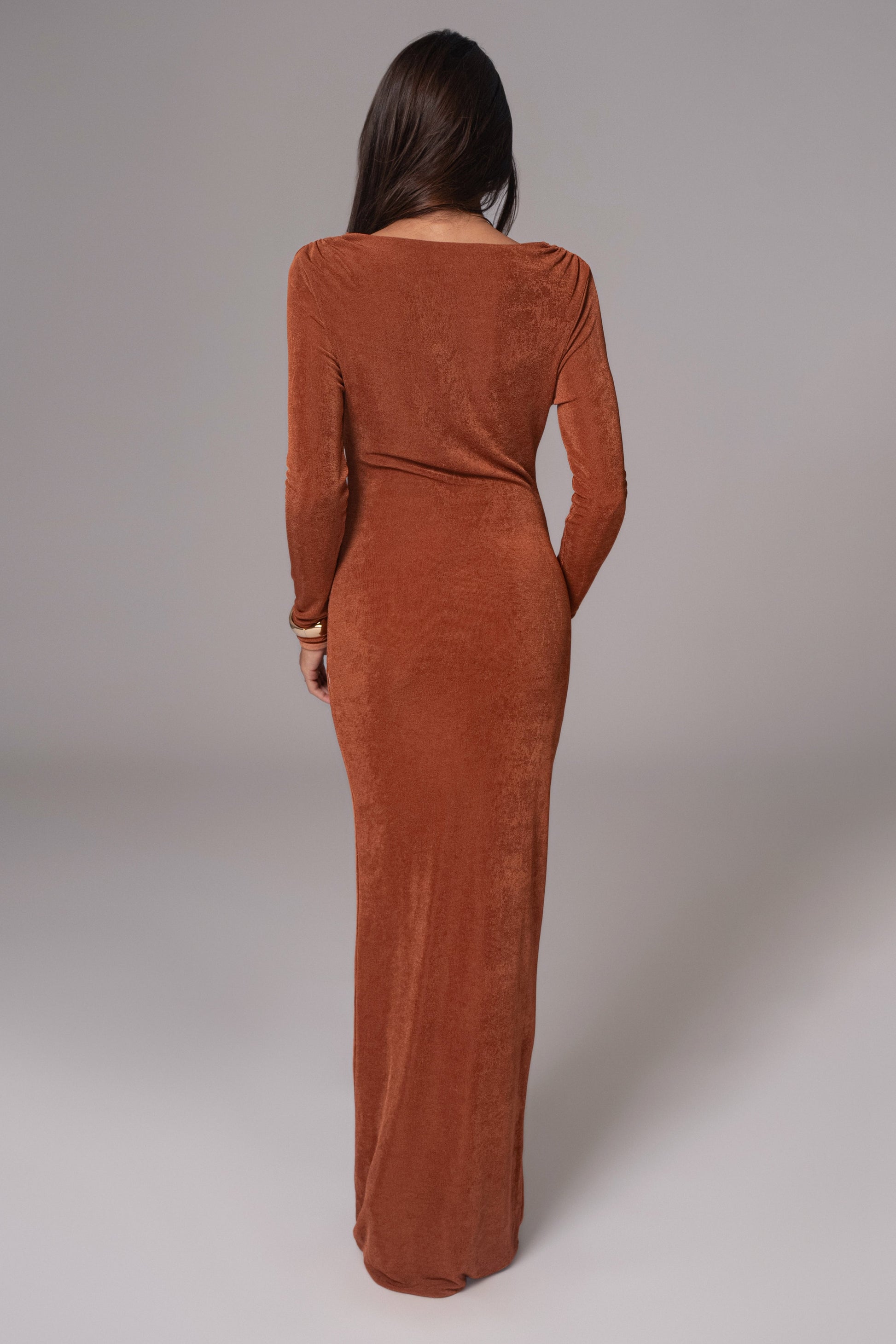 Bronze/Sienna Ashton Reversible Maxi Dress JLUXLABEL