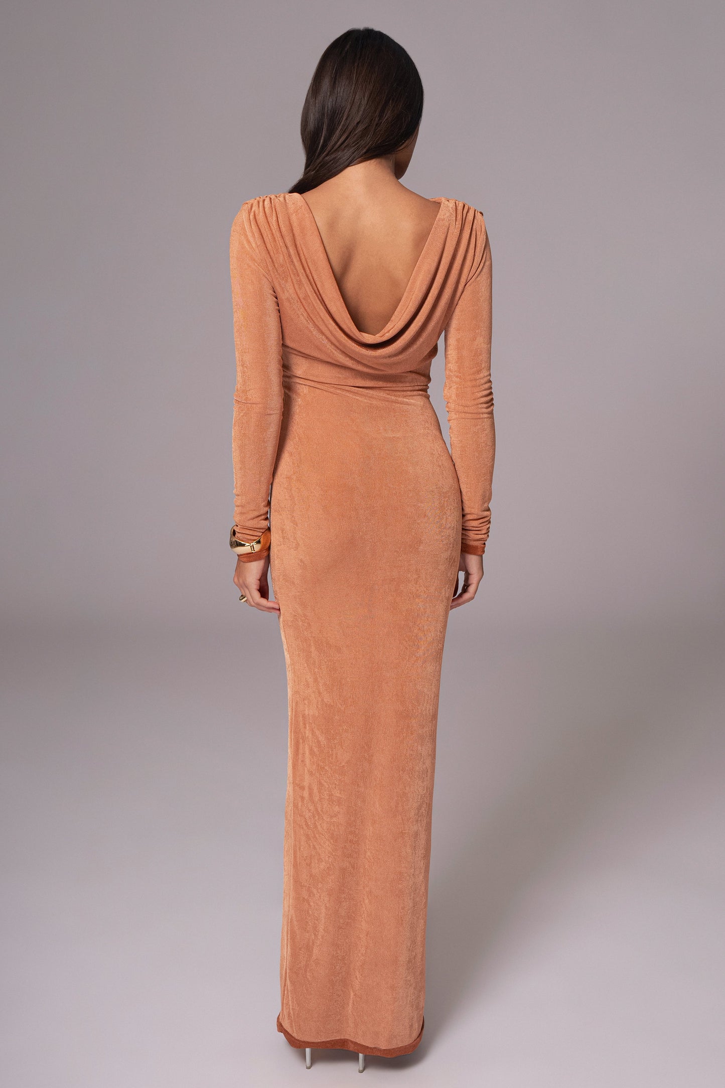 Bronze/Sienna Ashton Reversible Maxi Dress JLUXLABEL
