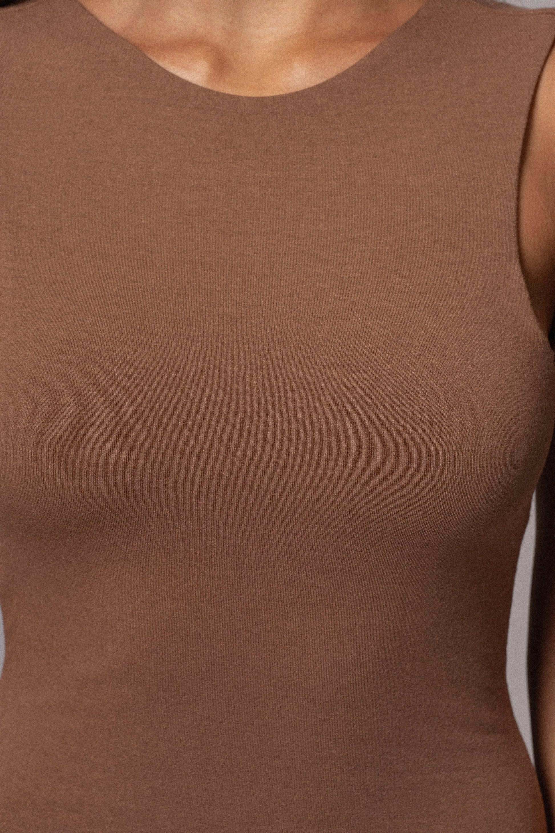 Pecan JLUXBASIX Front And Center Maxi Dress JLUXLABEL