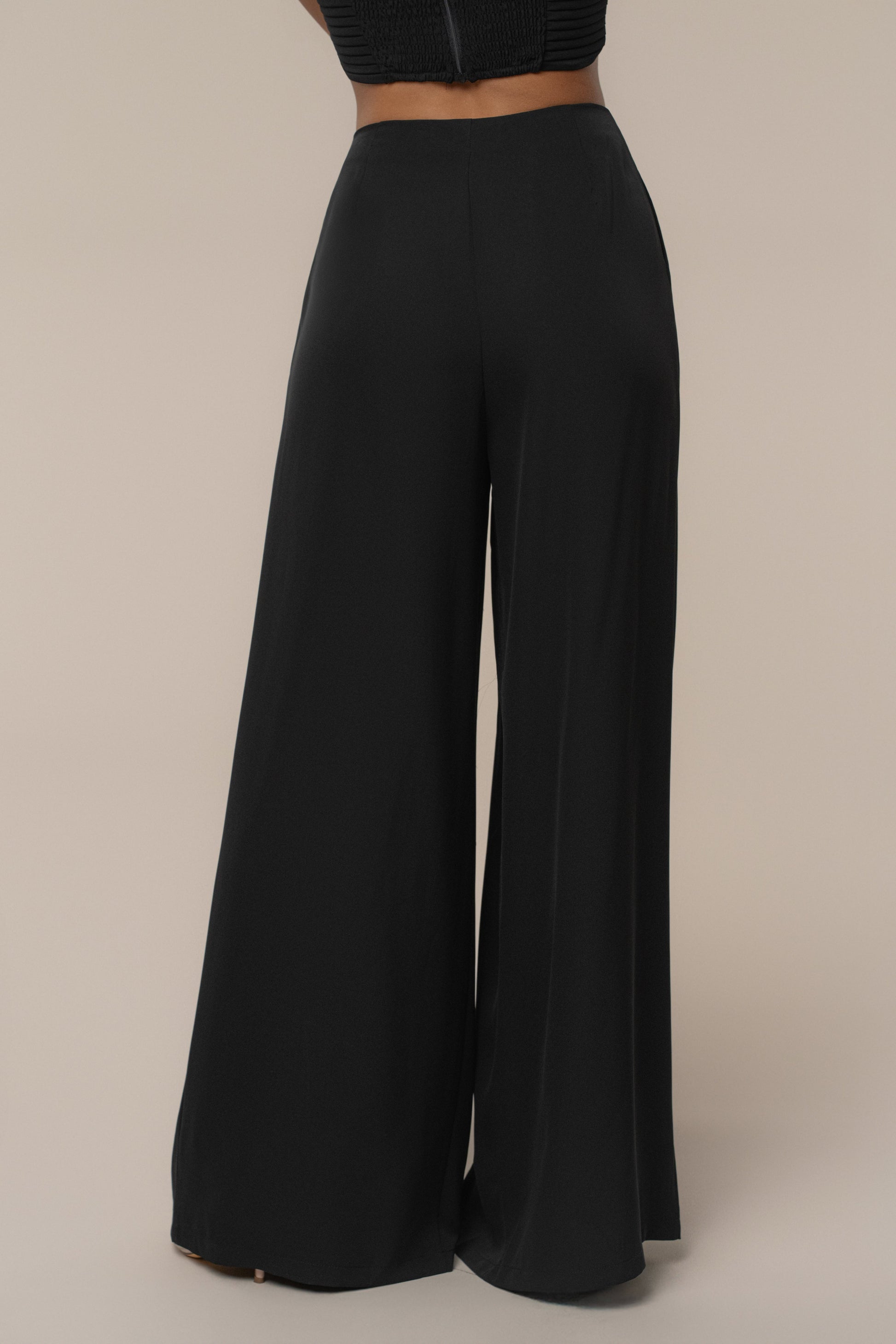 Black Serenade Pant Set JLUXLABEL