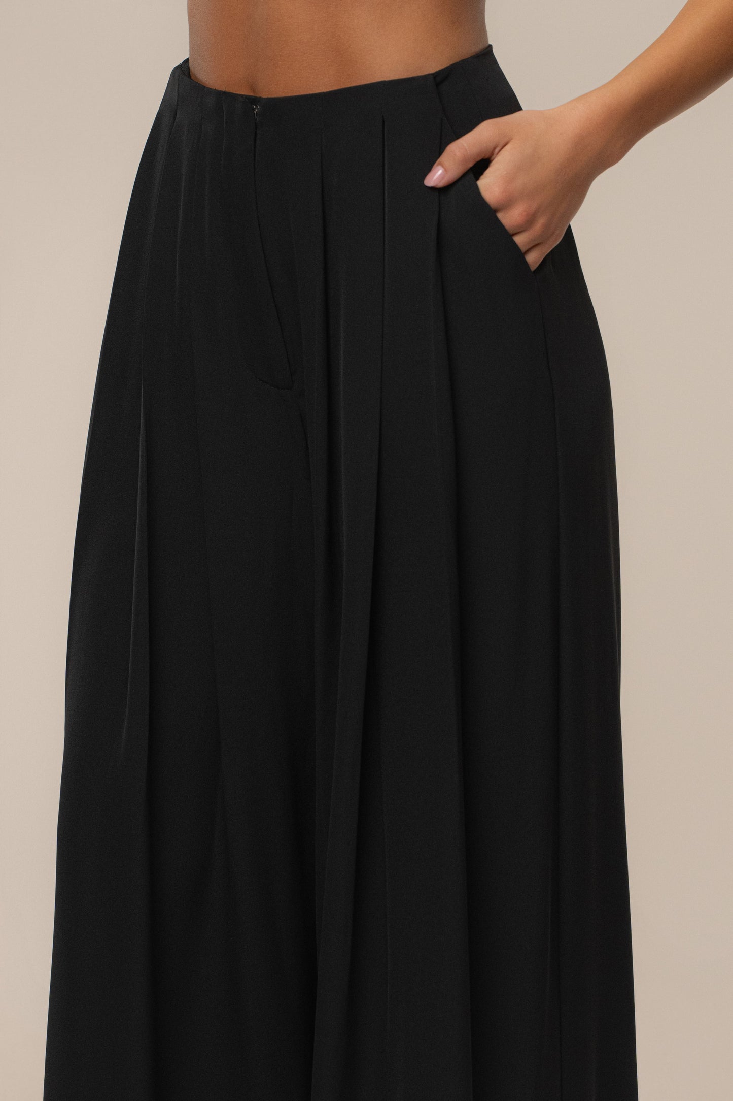 Black Serenade Pant Set JLUXLABEL