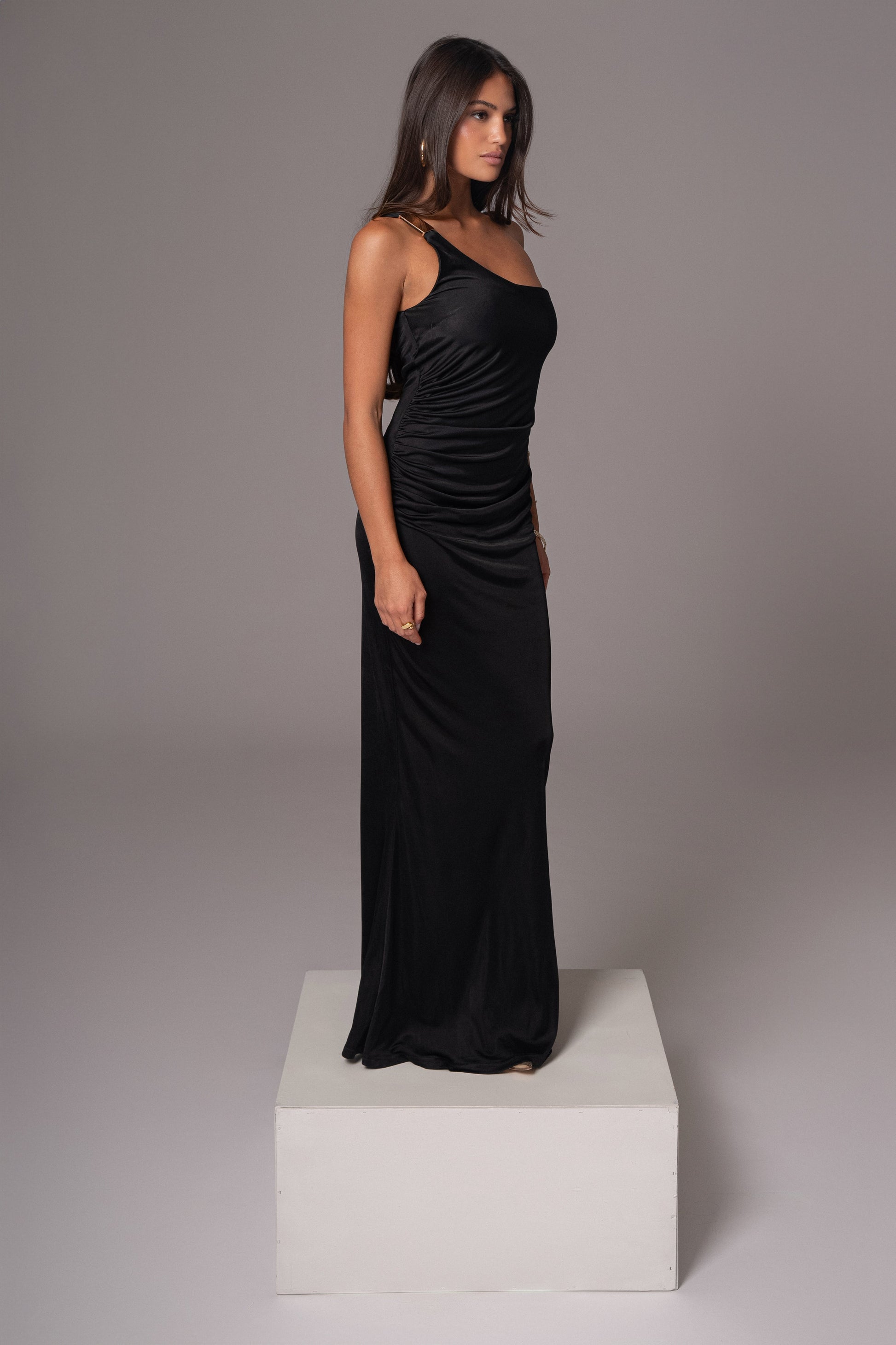 Black Birthday Maxi Dress JLUXLABEL
