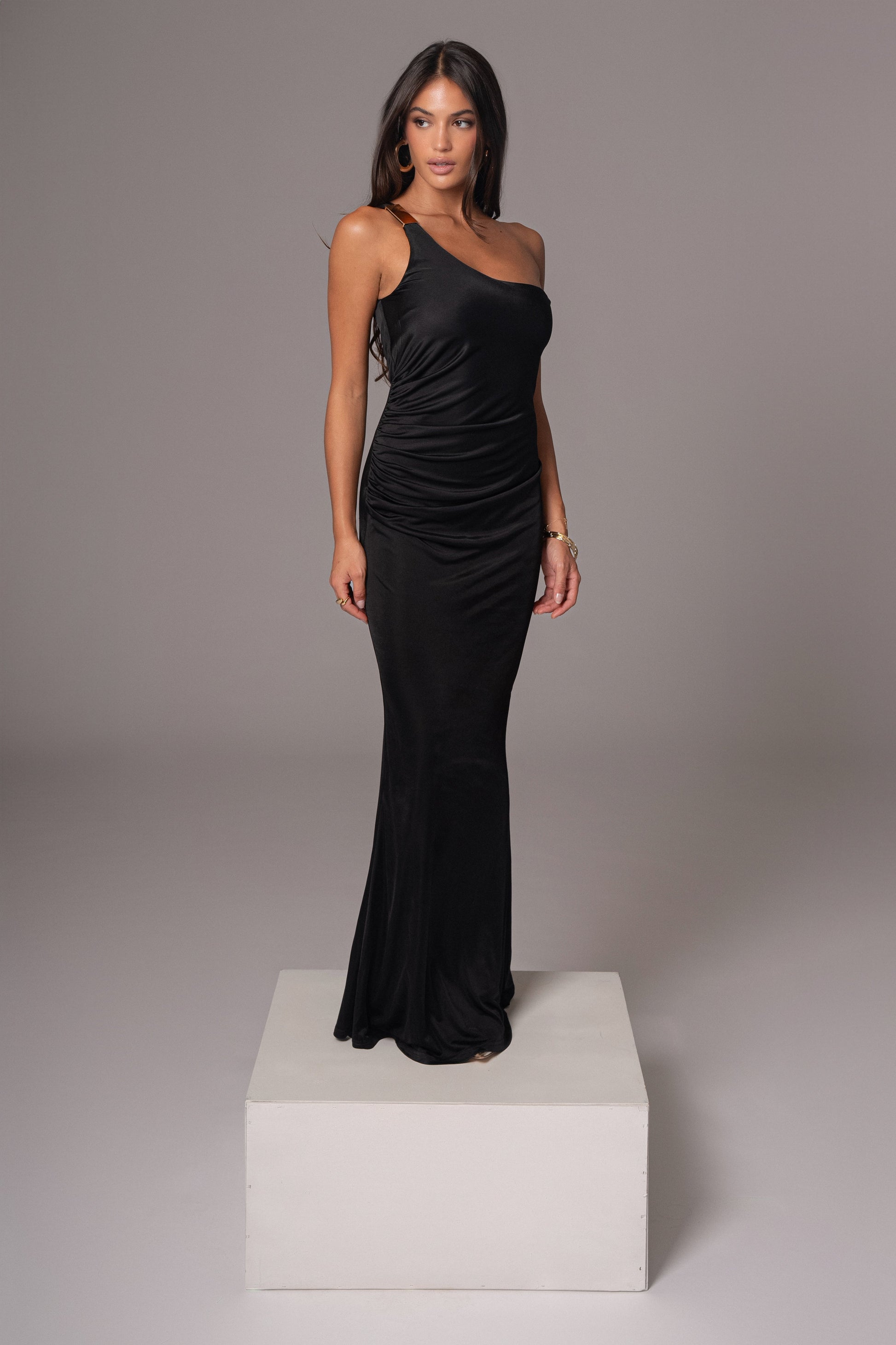 Black Birthday Maxi Dress JLUXLABEL