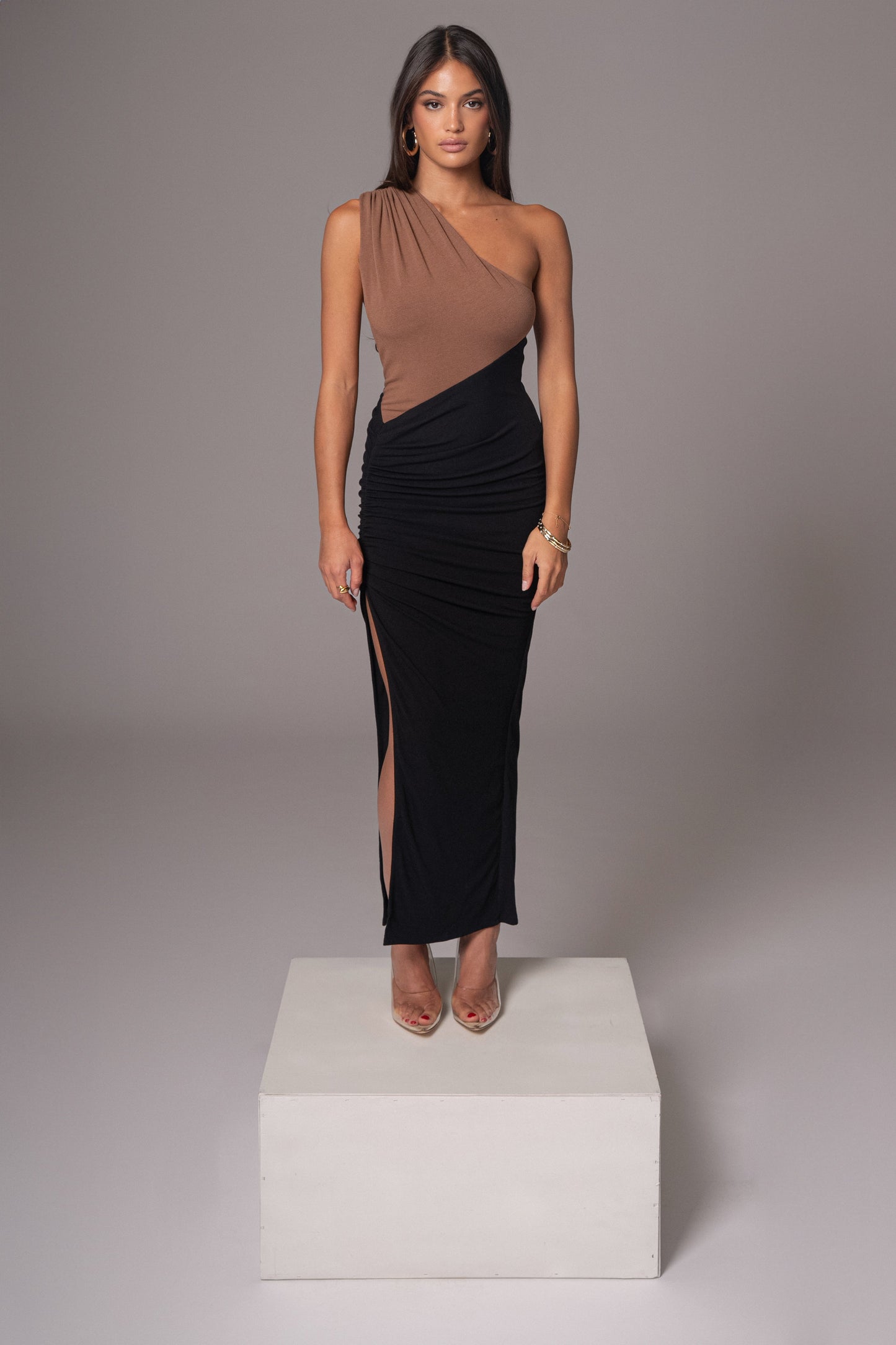 Black English Bay Maxi Dress JLUXLABEL