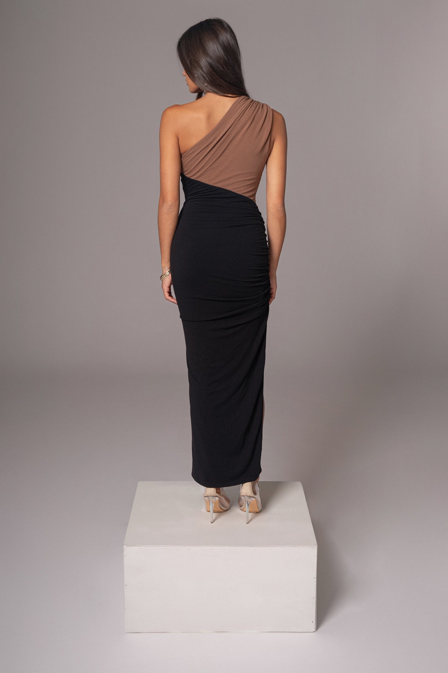 Black English Bay Maxi Dress JLUXLABEL