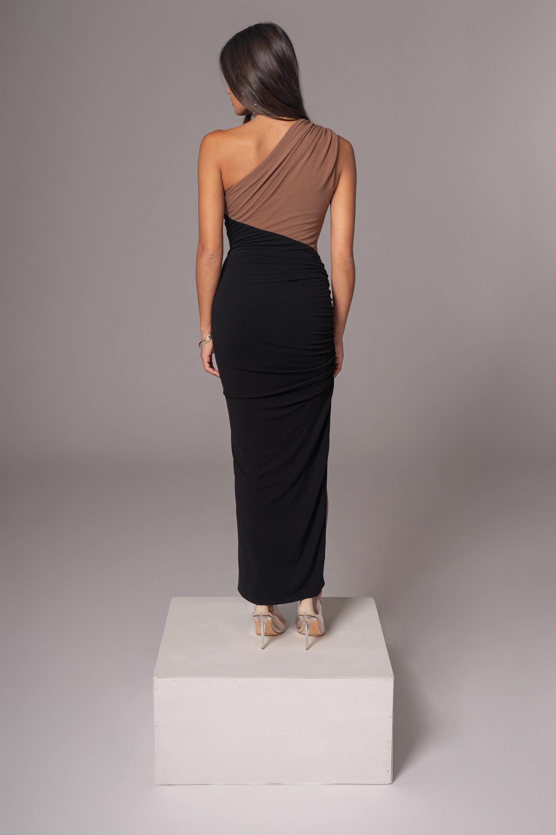 Black English Bay Maxi Dress JLUXLABEL