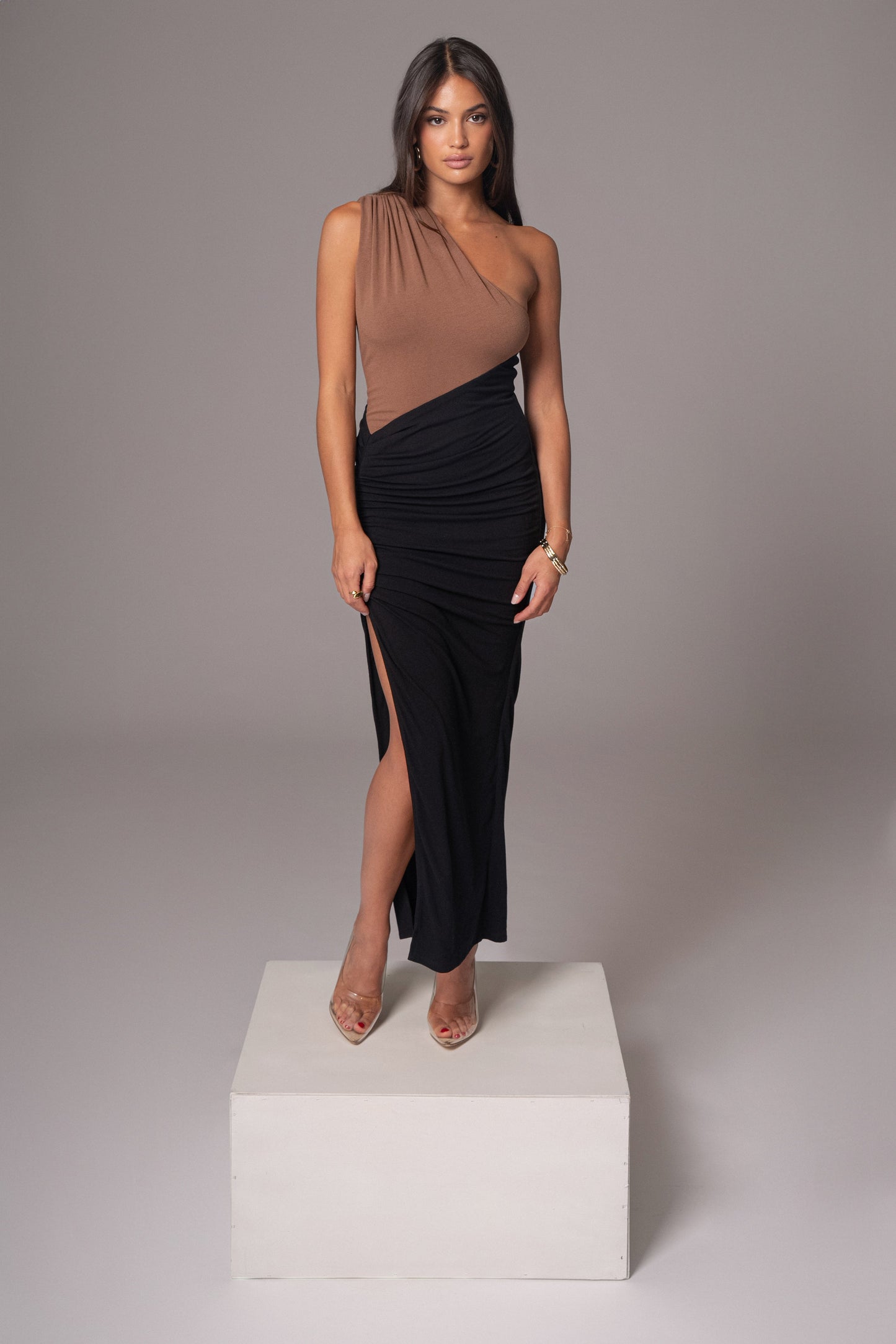 Black English Bay Maxi Dress JLUXLABEL